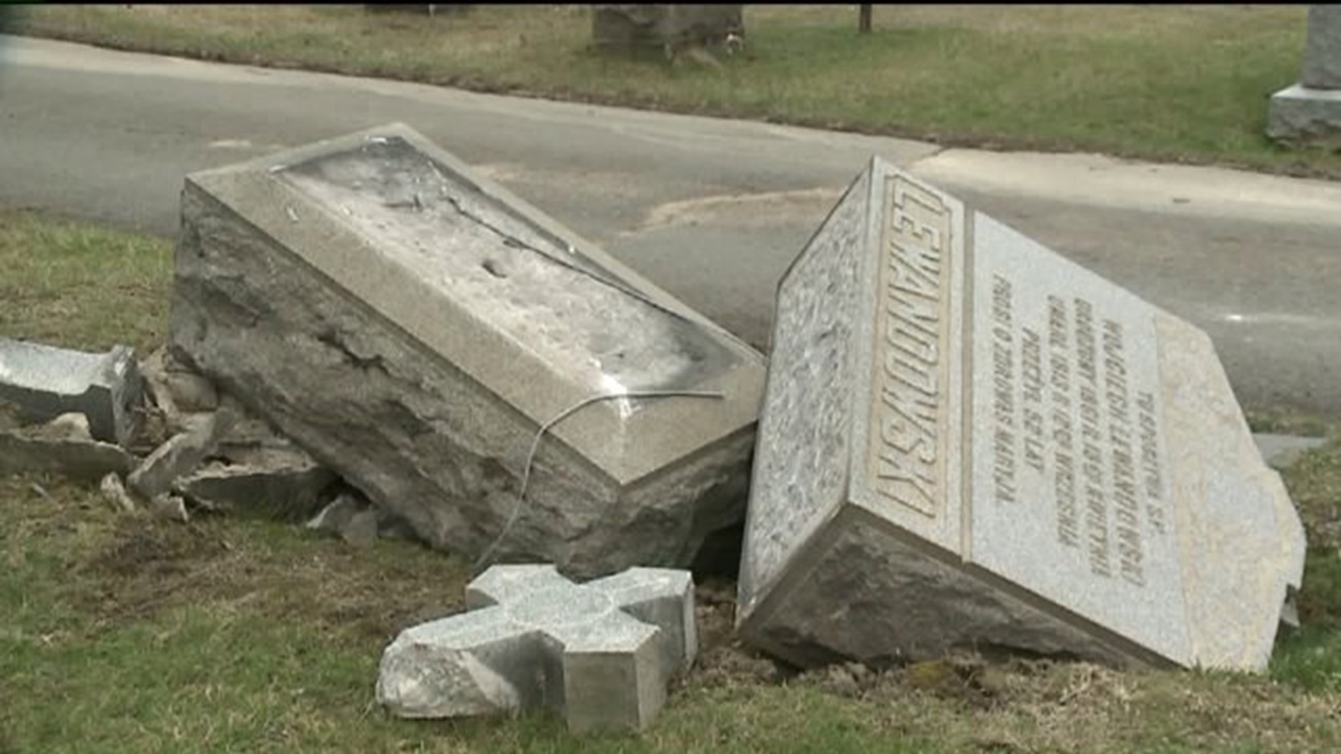 Authorities Investigating Case Of Vandalism At Luzerne County Cemetery