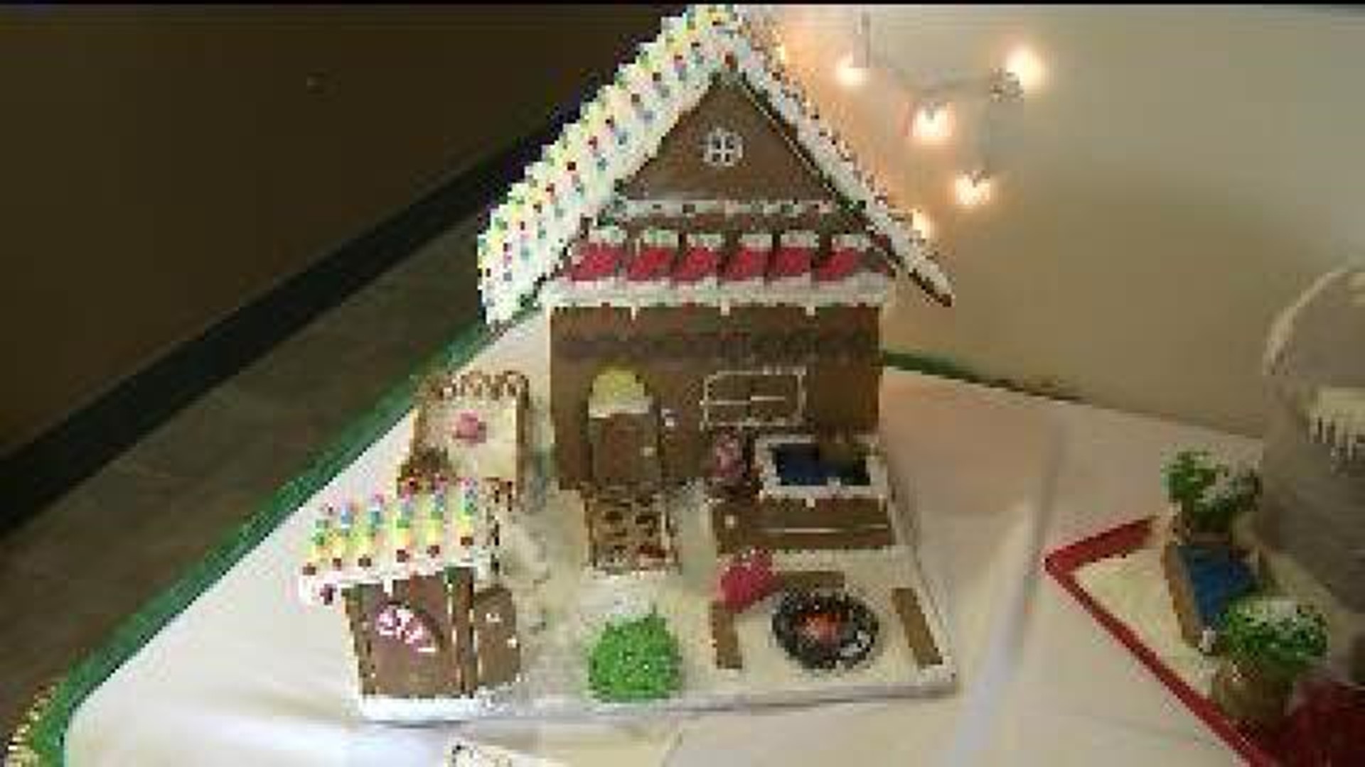 Gingerbread House Display Open to Public