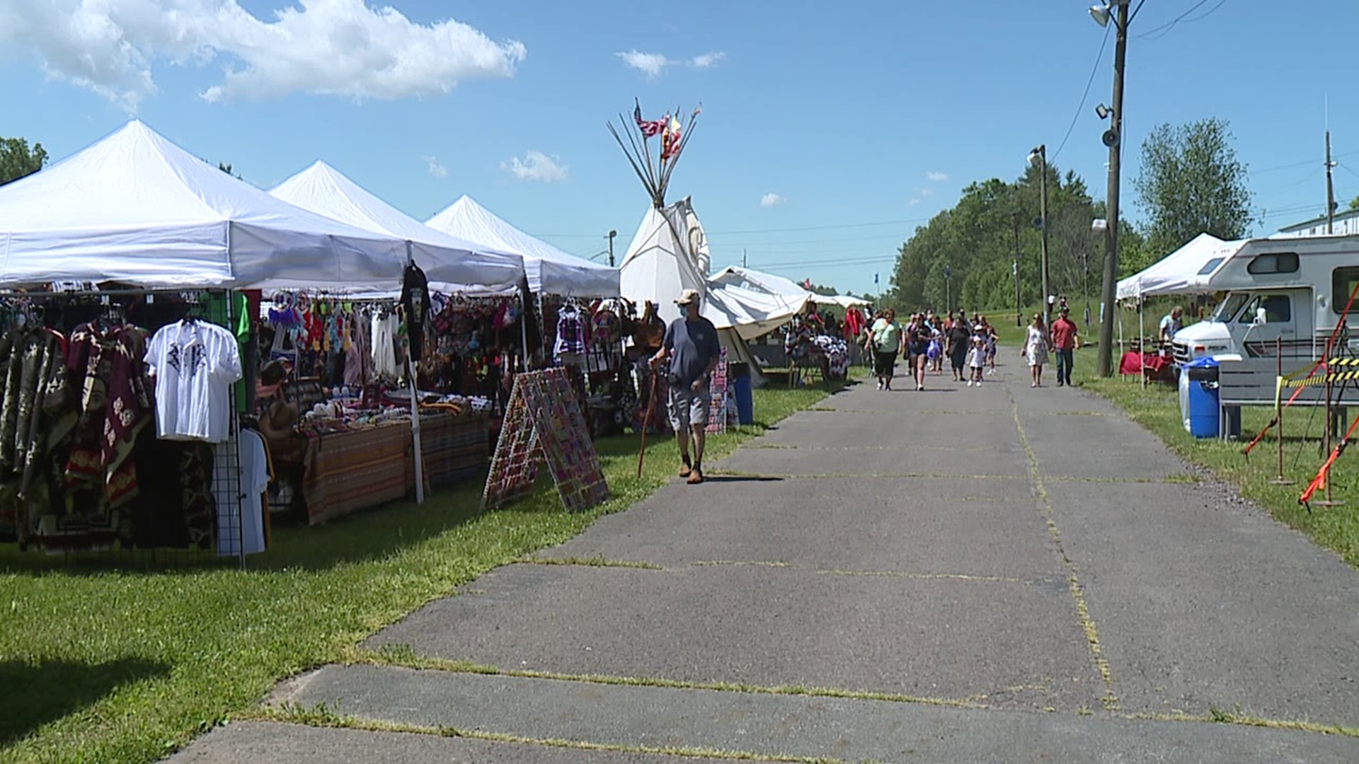 The Powwow was held at the Luzerne County Fairgrounds on Saturday.