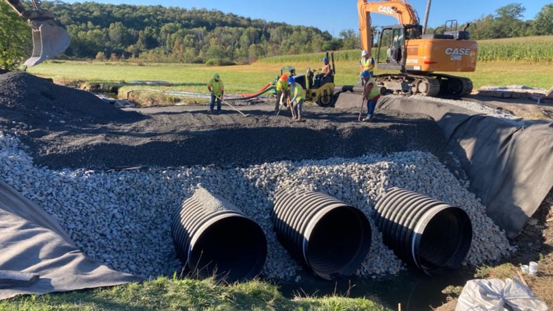 Newton Township Falls bridge reopens - Vimarsana News