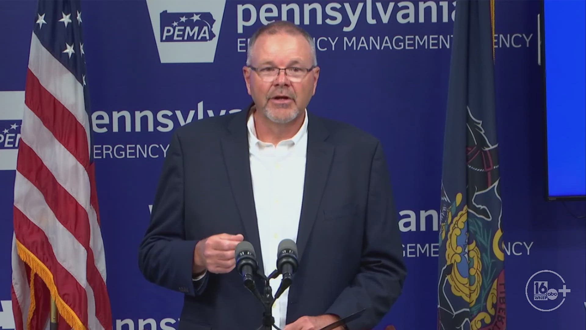 Pennsylvania Emergency Management Director shares an update on the intermittent 911 system outage across Pennsylvania