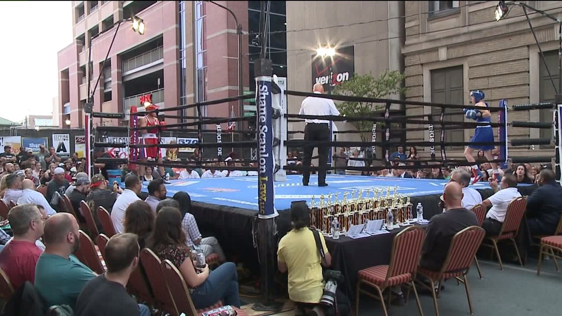 Knock it out of the park boxing event at Whataburger Field