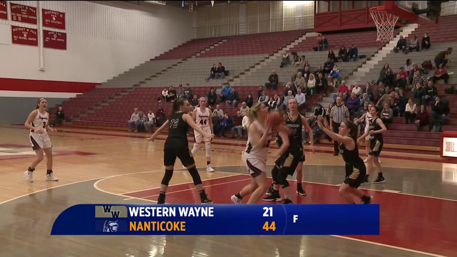 Western Wayne vs Nanticoke girls
