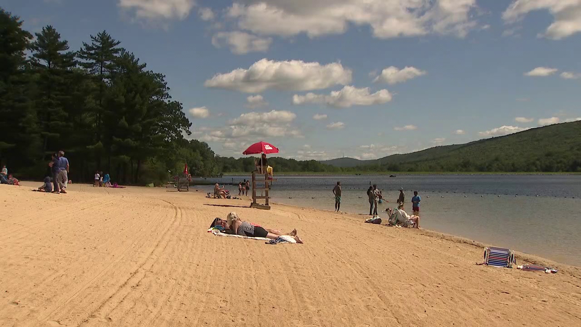 Newswatch 16's Emily Kress caught up with people enjoying some late summer tranquility at Mauch Chunk Lake Park in Carbon County.