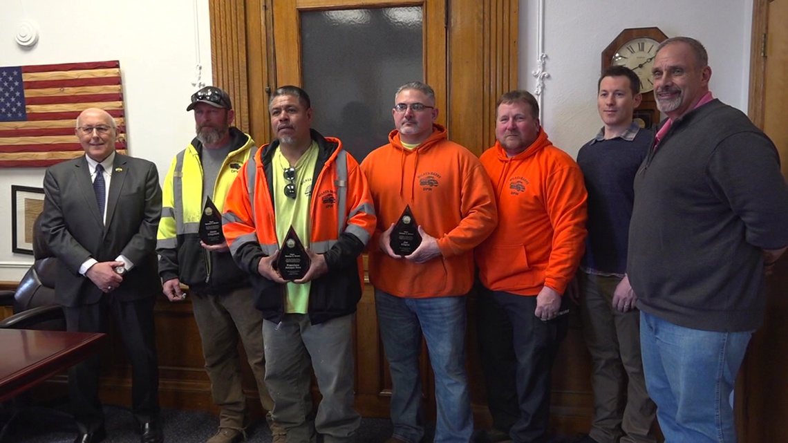 Jack Rigby Dpw DPW workers honored for helping child in Wilkes-Barre | wnep.com