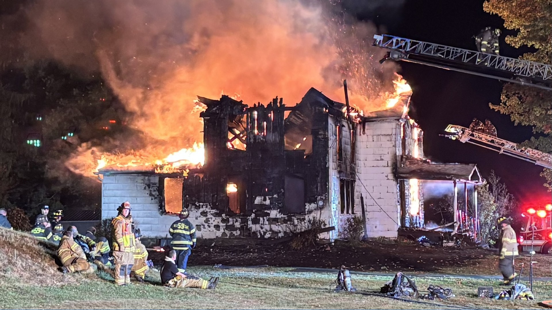 Fire blazes through home in Greenfield Township | wnep.com