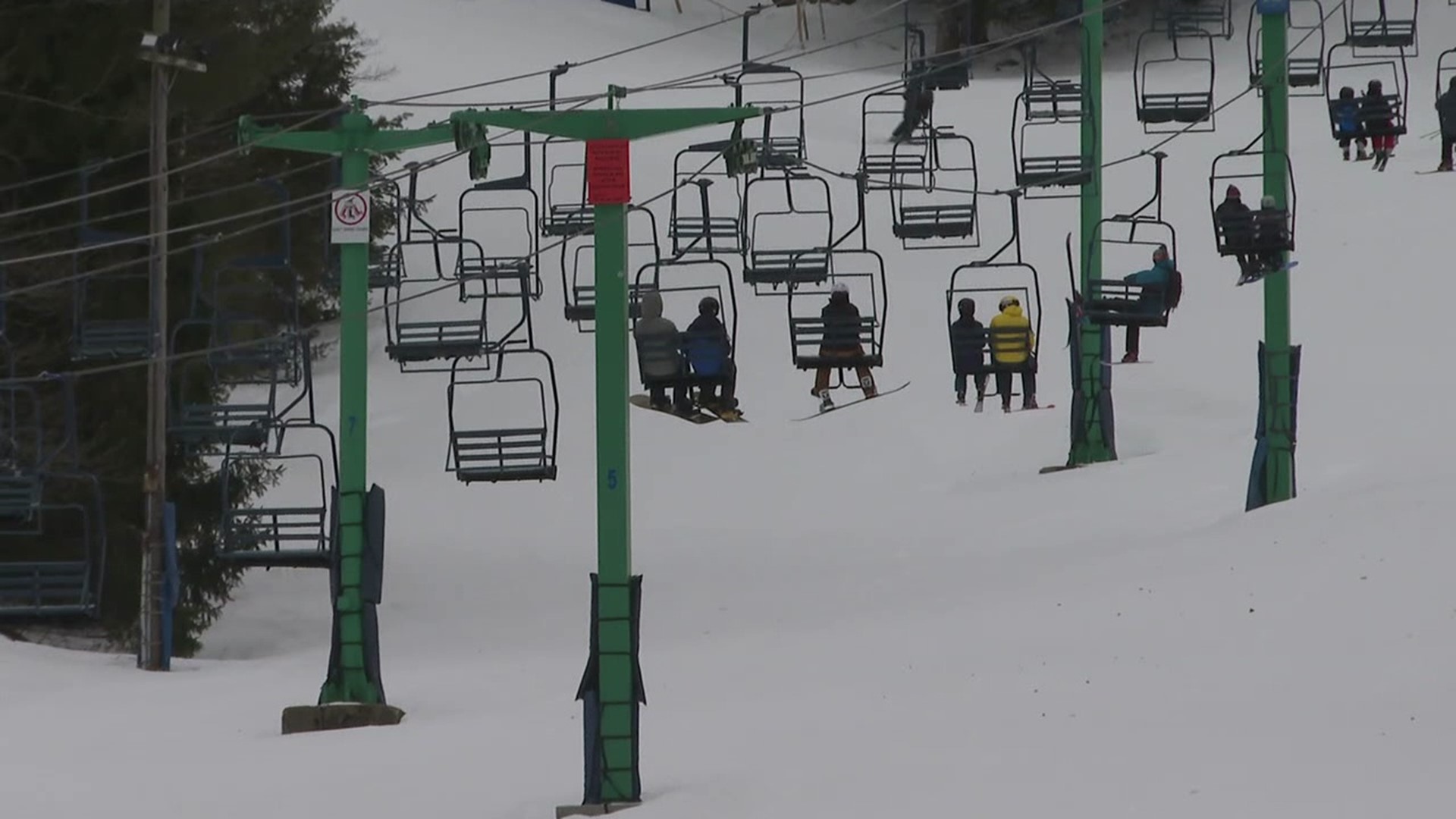 The ski resort is fully open thanks to the later winter storm that dropped several inches of snow last week.