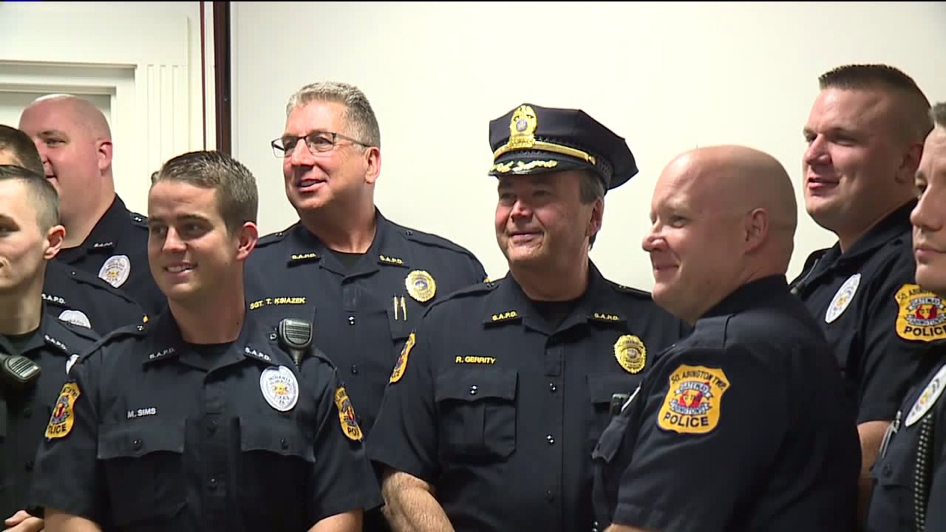 Police Chief Honored for 40 Years of Service