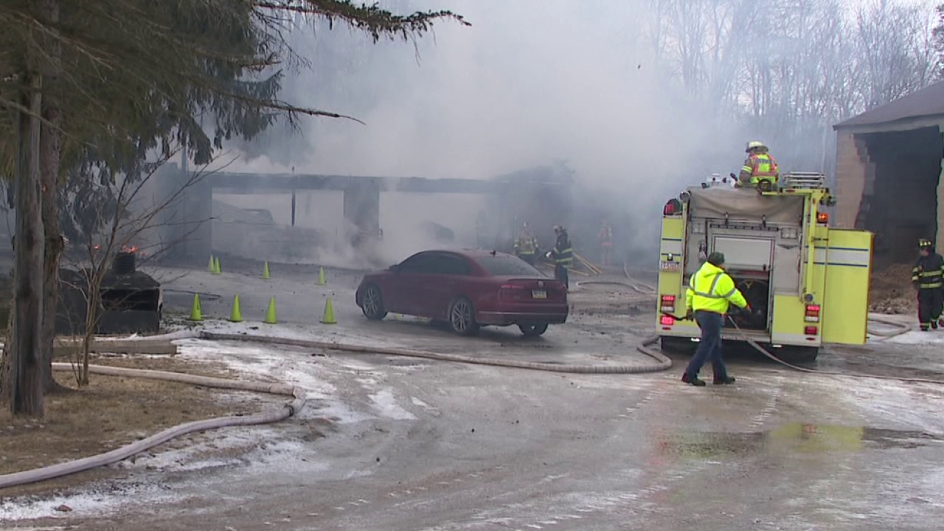 Fire in Lackawanna County scorches garage | wnep.com