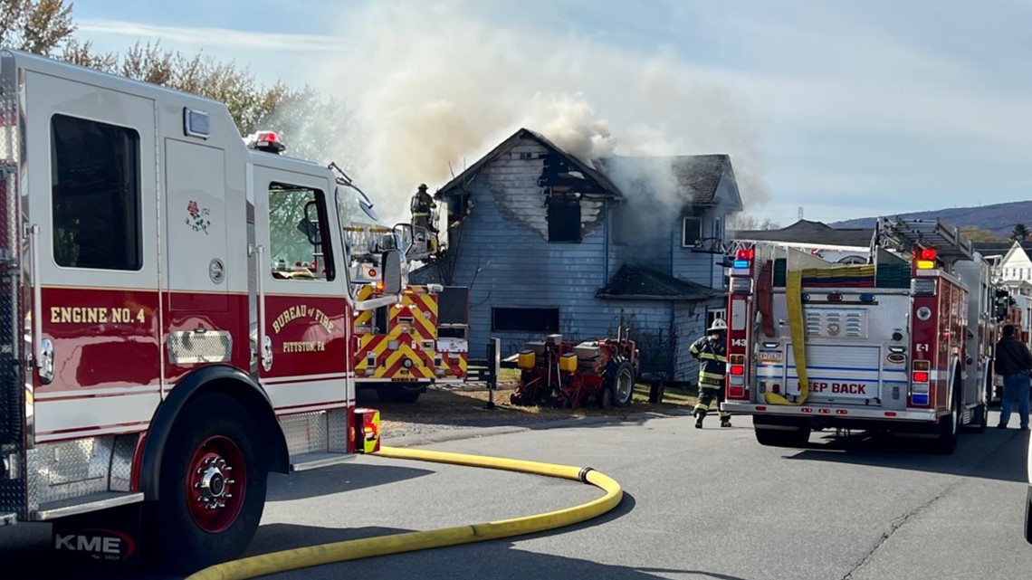 Crews battle flames in Exeter, Luzerne County | wnep.com