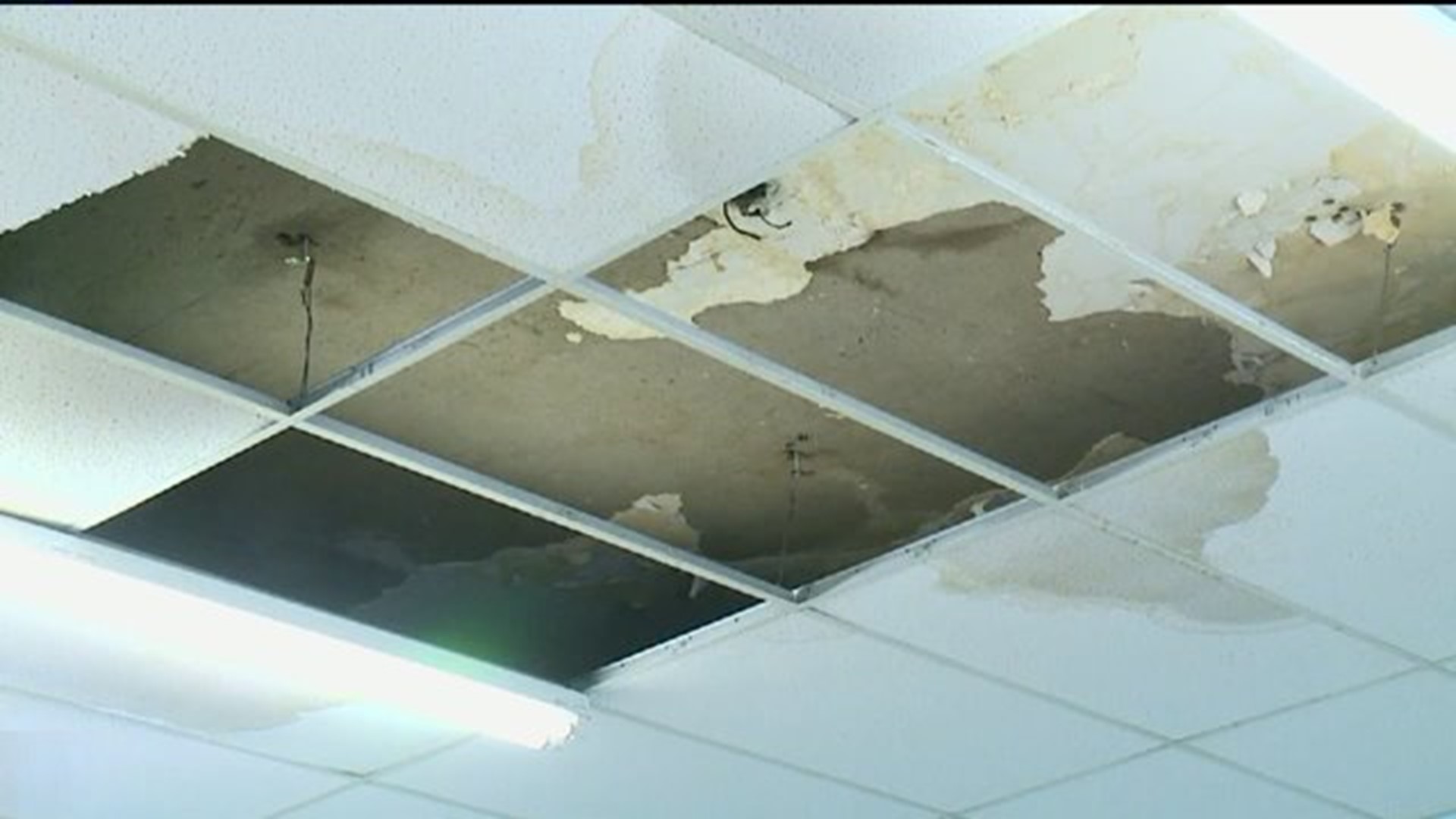 Burst Pipe Damages American Legion