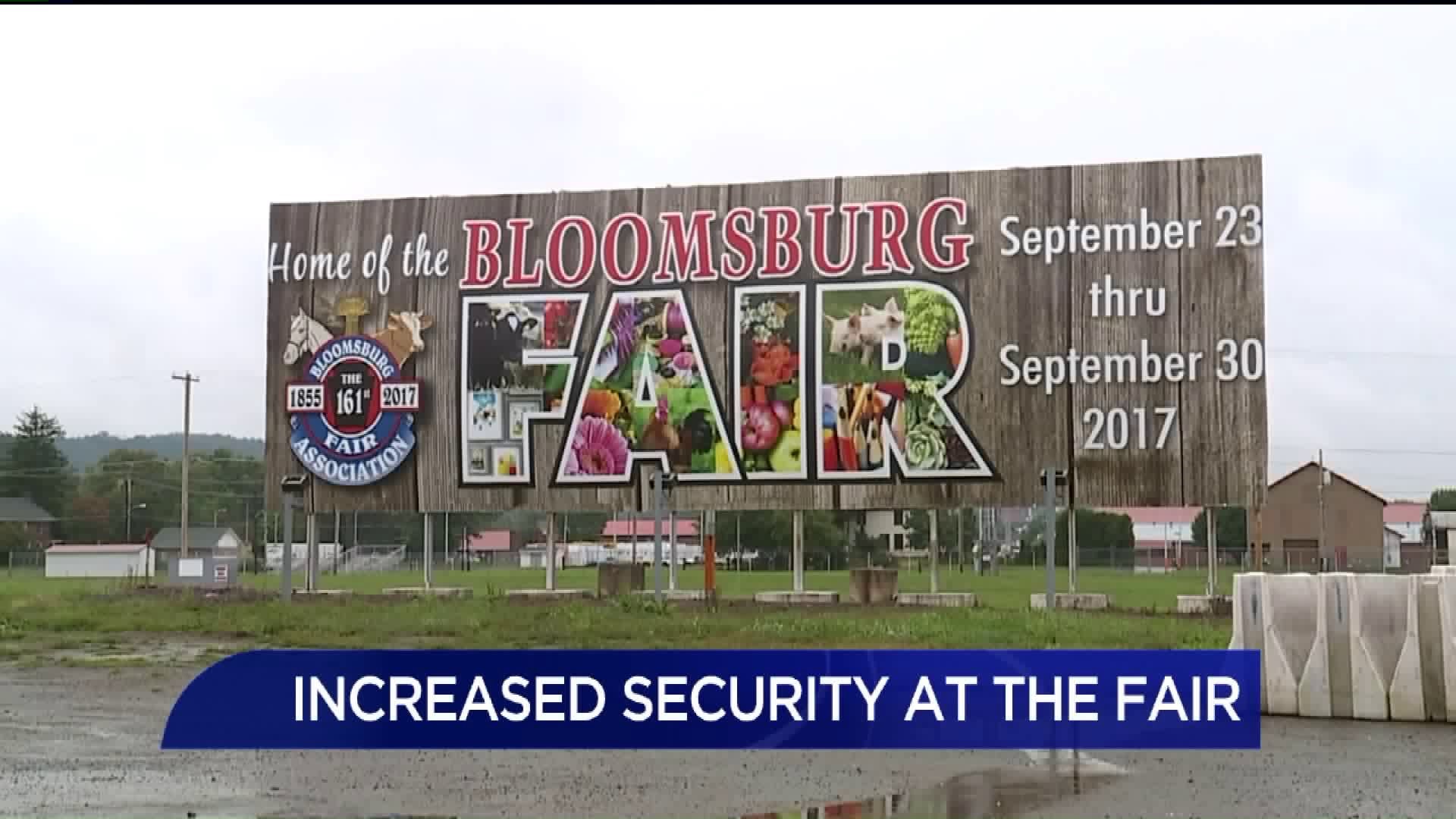 Fairgoers Face Increased Security at Bloomsburg Fair