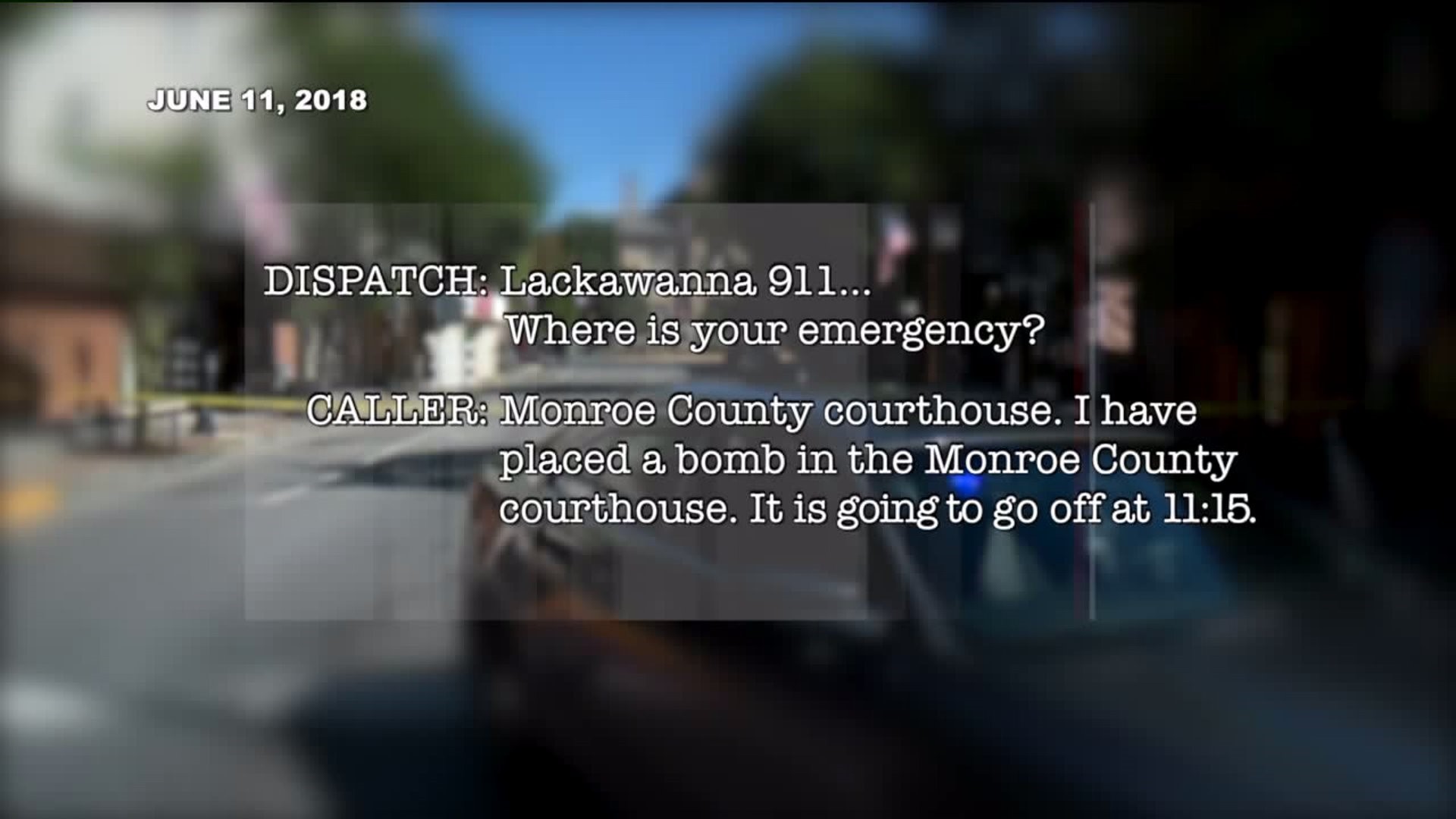 Audio of 911 Bomb Threats Released by Monroe County D.A.
