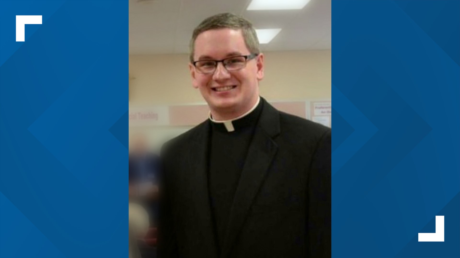Charges against the priest were filed in 2018