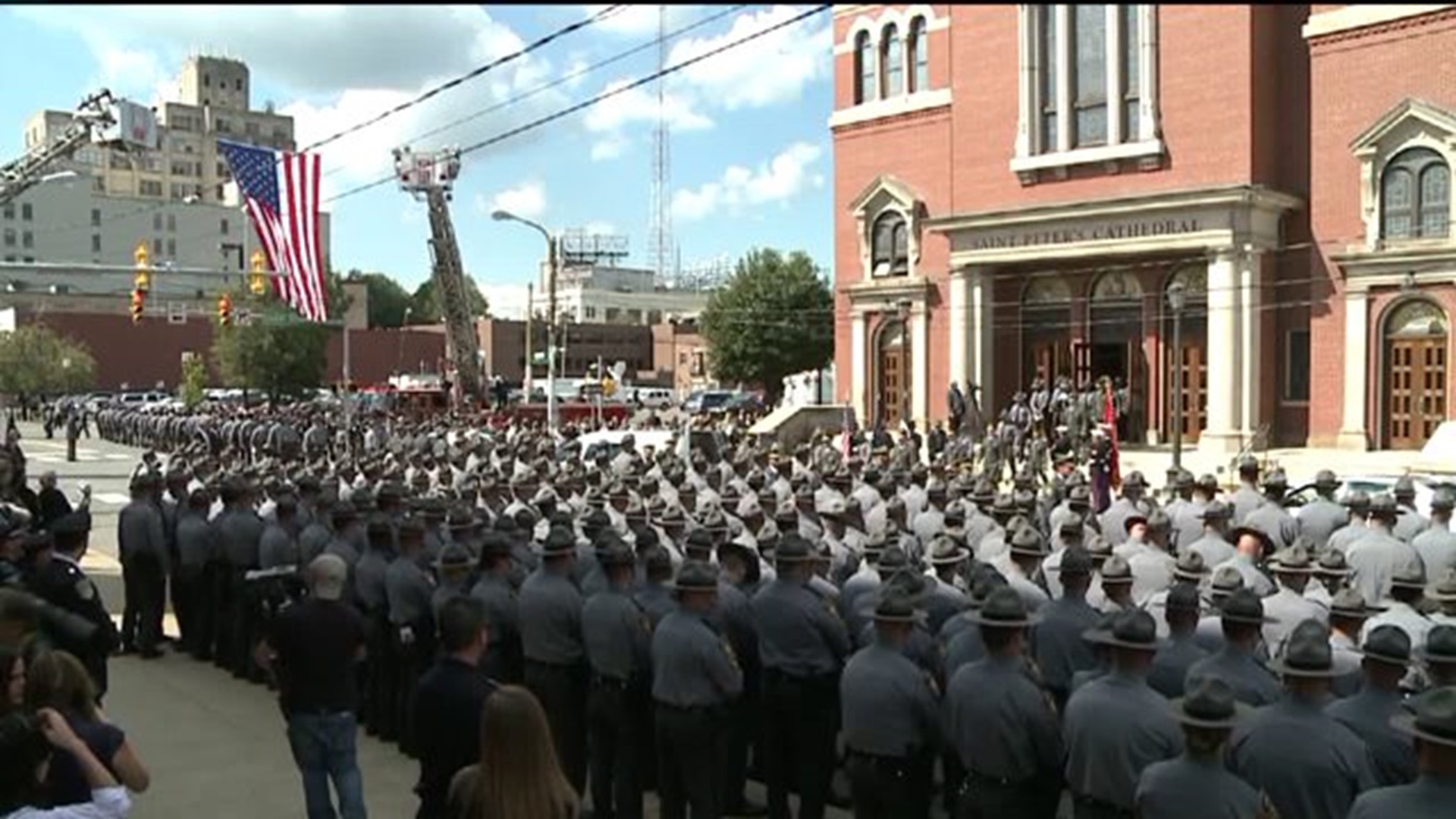 Thousands of `Brothers` Attend Cpl. Dickson`s Funeral