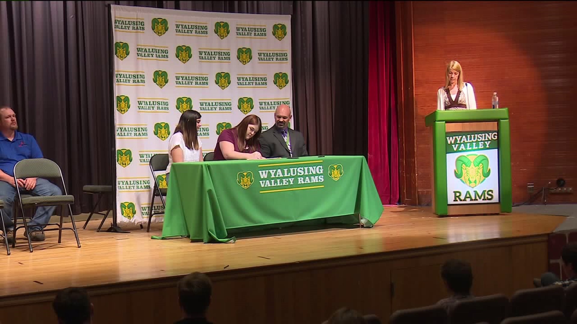 Signing Day at Wyalusing High School