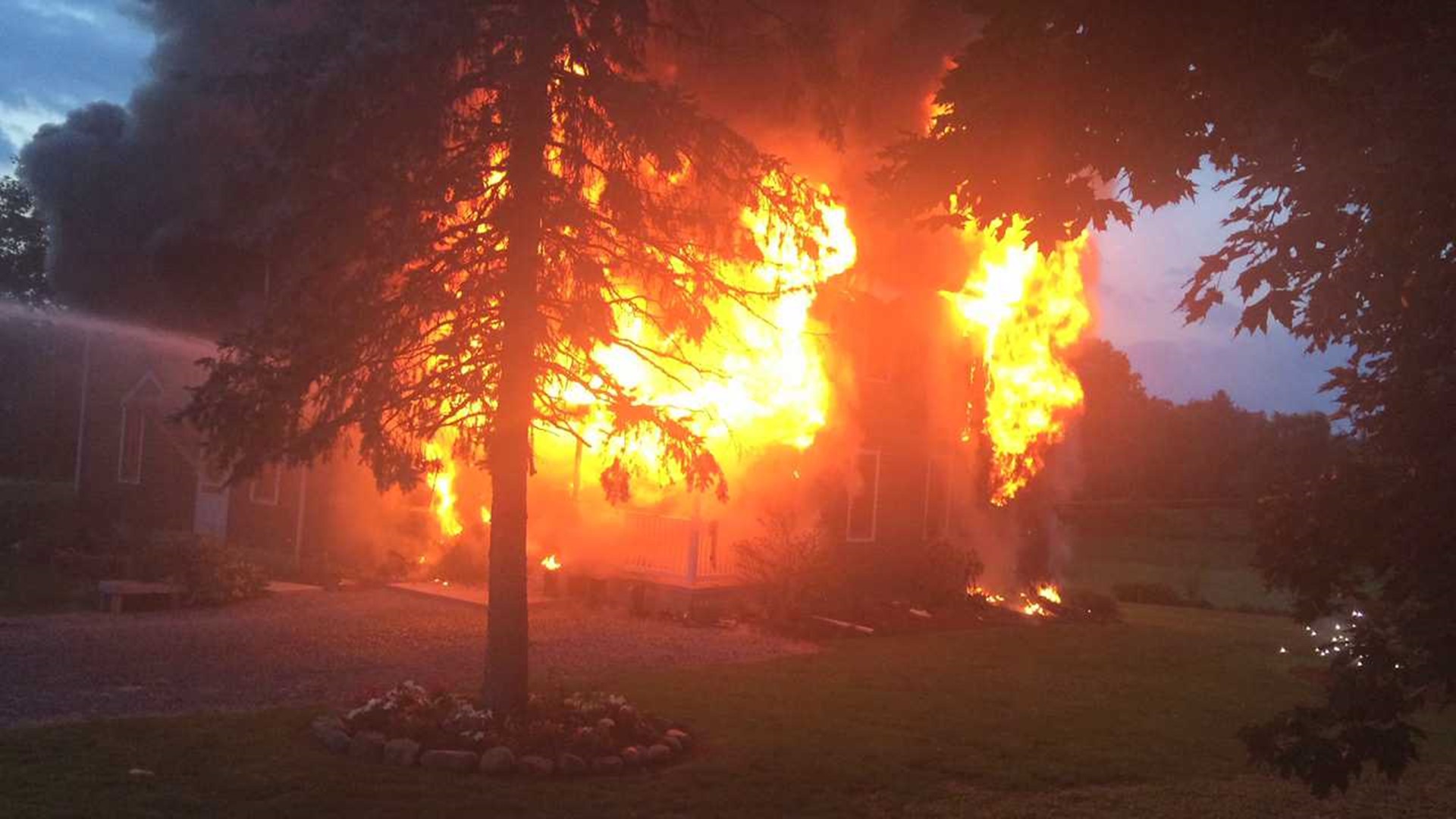 Fire Ripped Through Home in Northumberland County