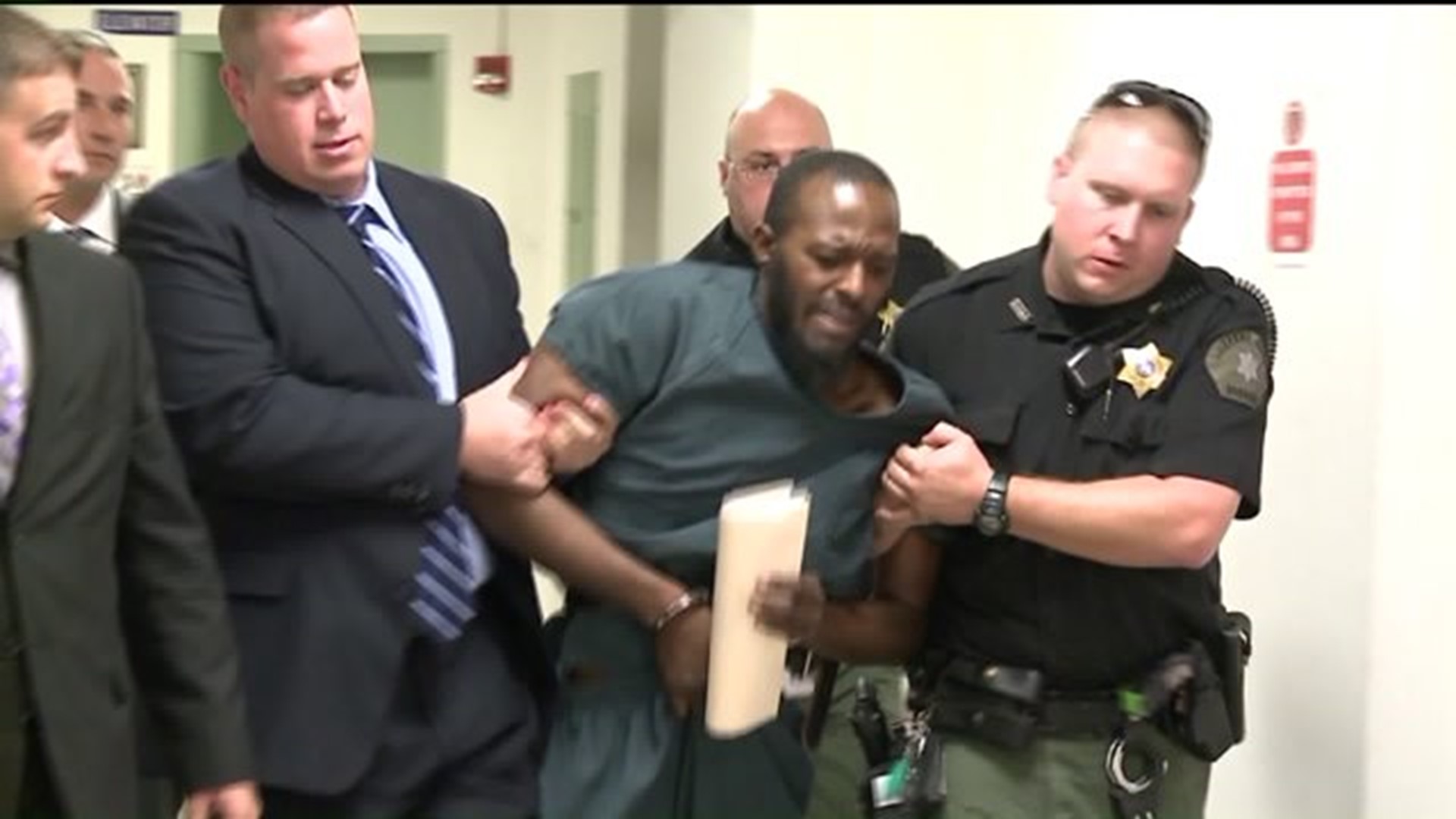 Accused Killer in Luzerne County Court