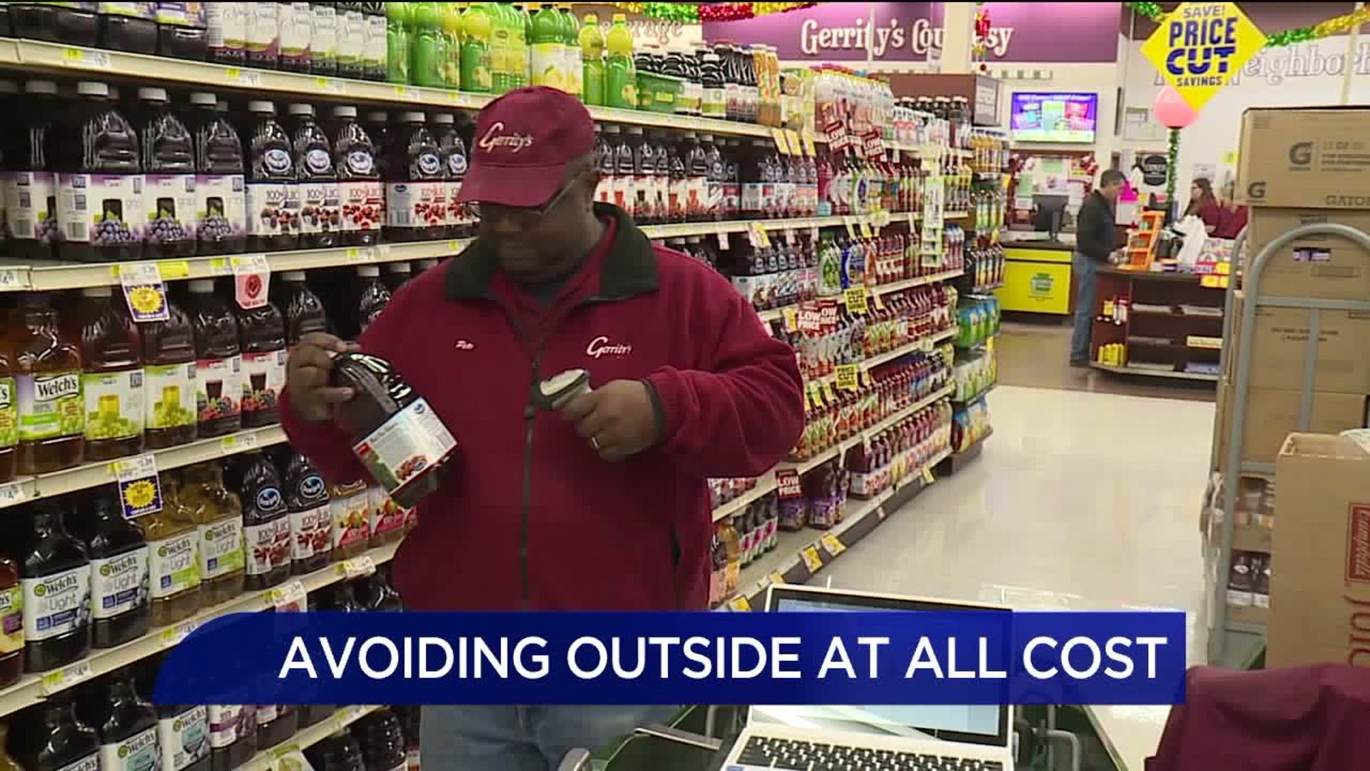 Boom in Online Grocery Shopping During Cold Snap