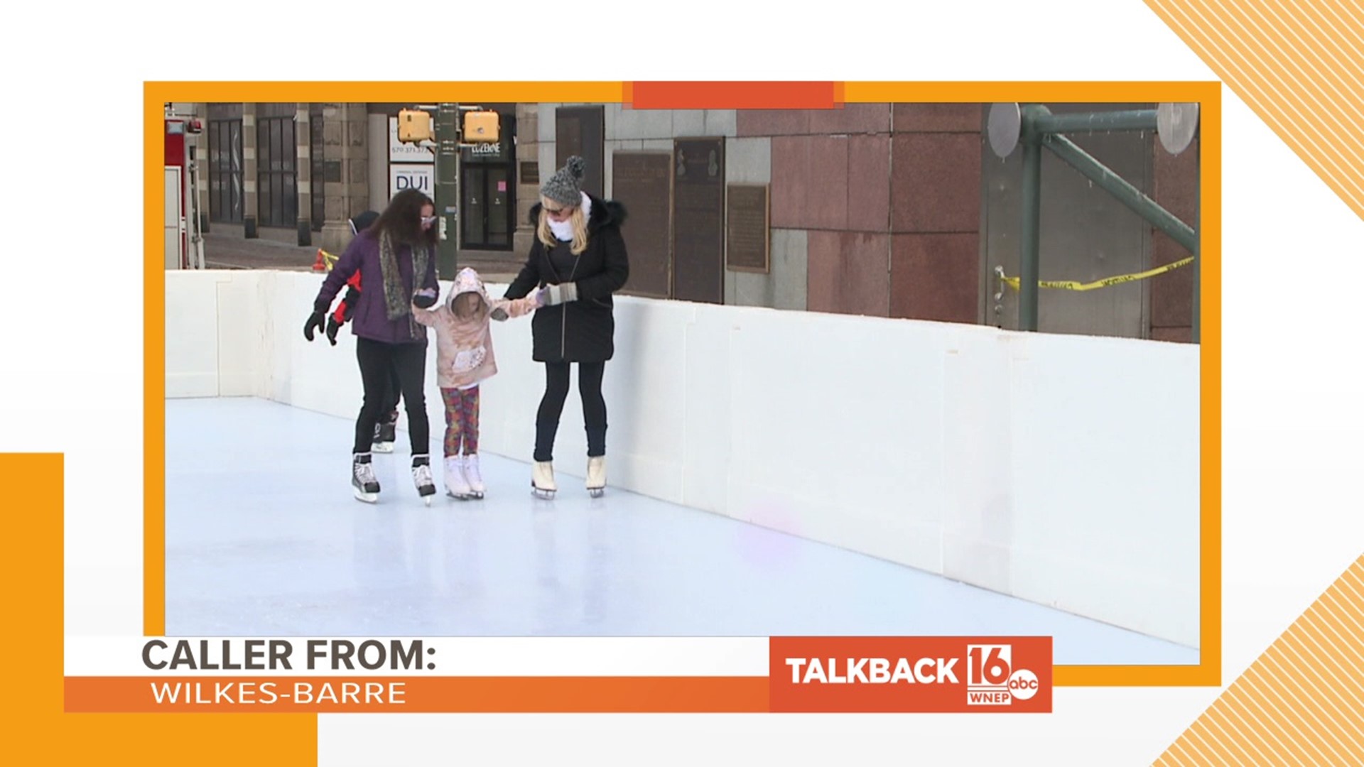 Wilkes-Barre's new downtown skating rink has been a talker on Talkback 16 all week long.