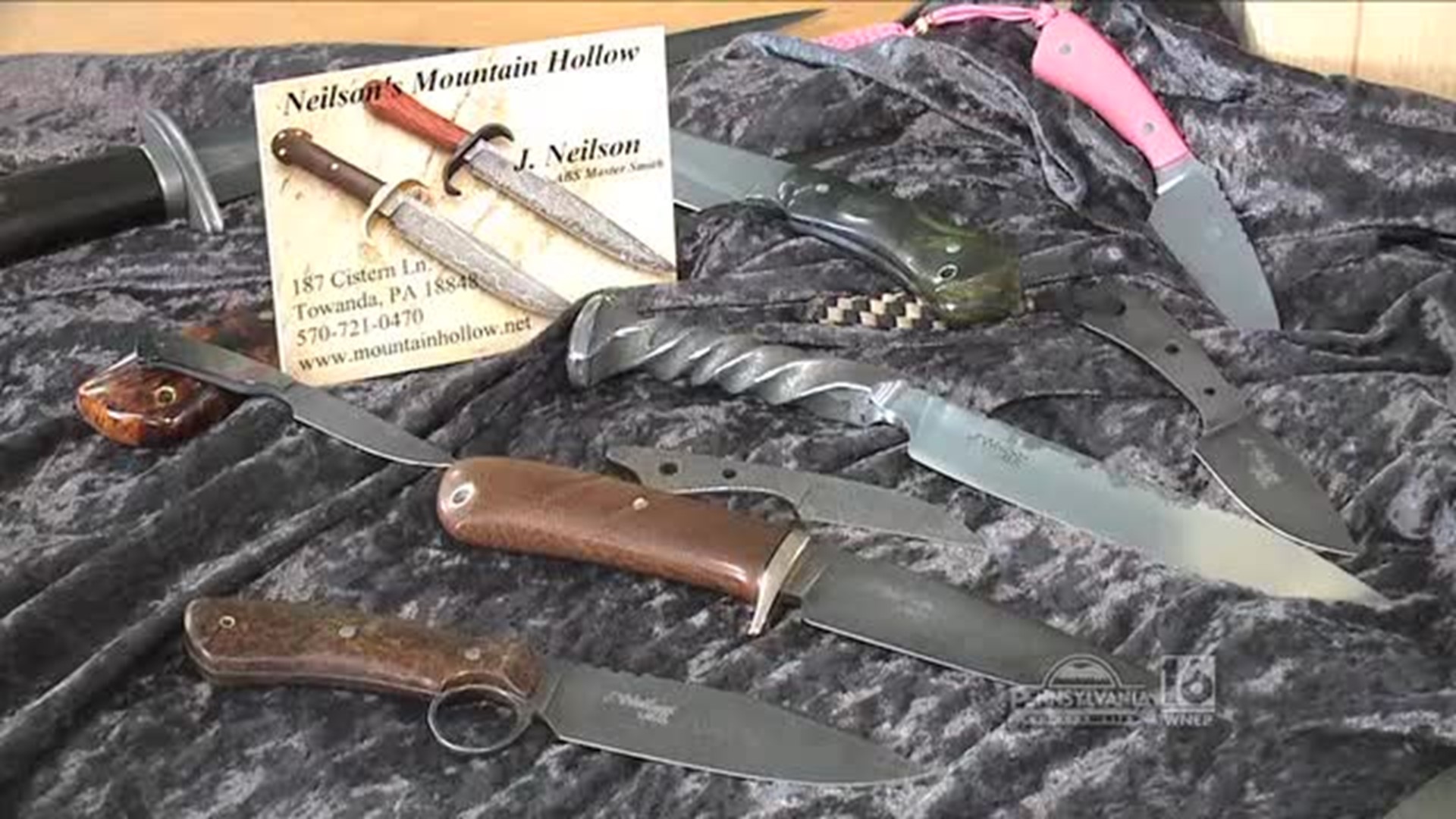 Neilson's Mountain Hollow Knife Making