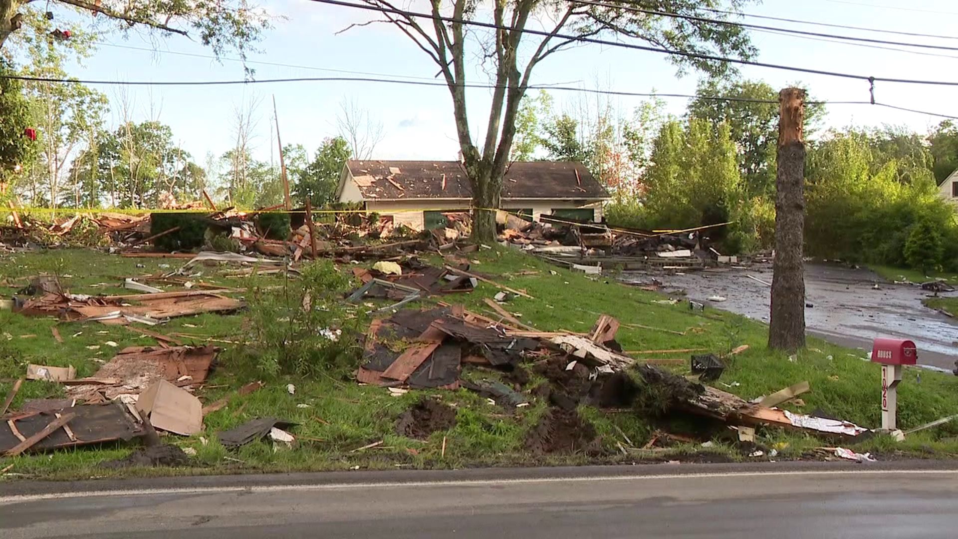 Officials rushed to Mount Cobb Road in Jefferson Township just after 2 p.m.