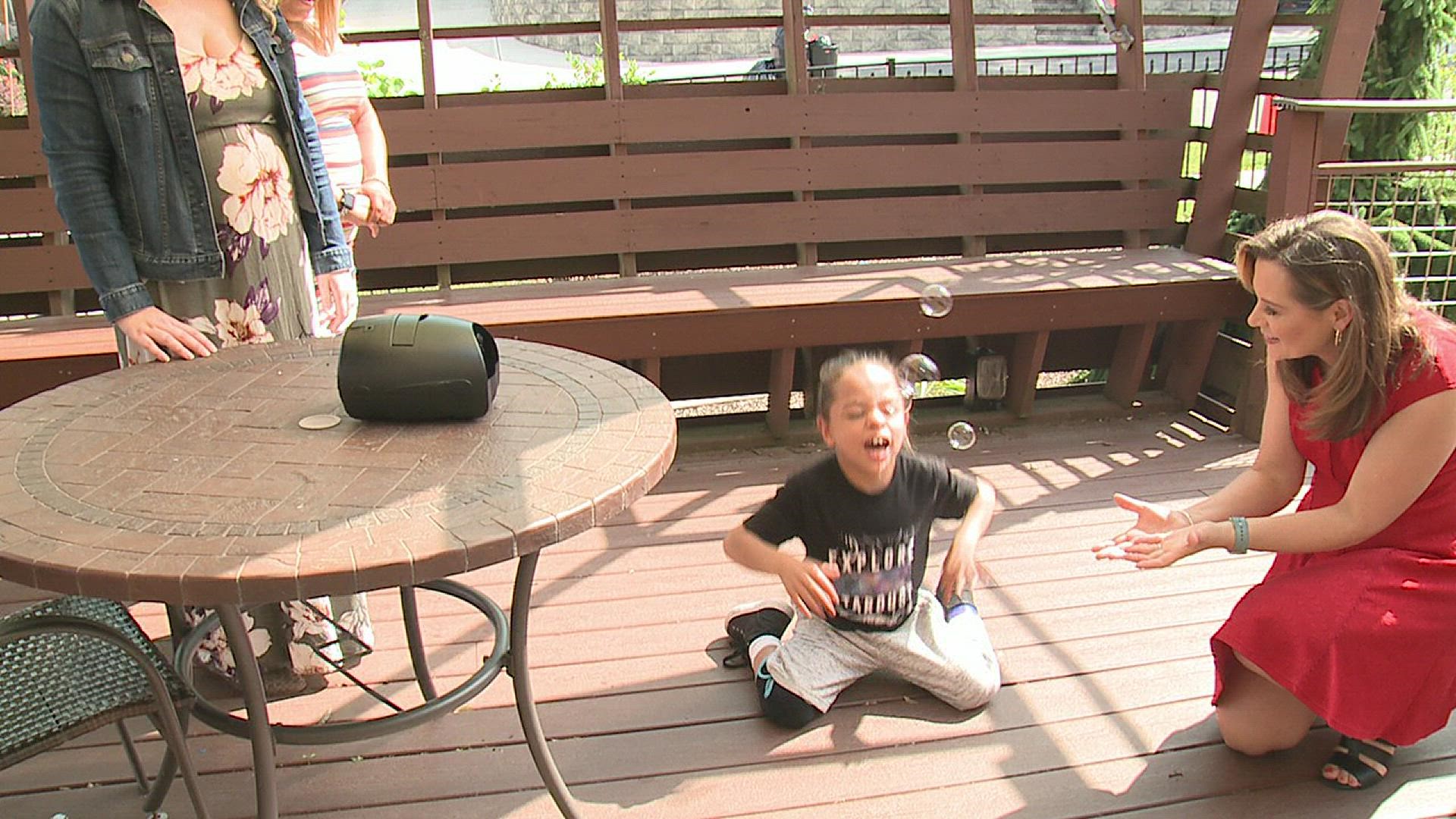 Bouncing bubbles and fast on his feet, this little guy is passing all expectations!