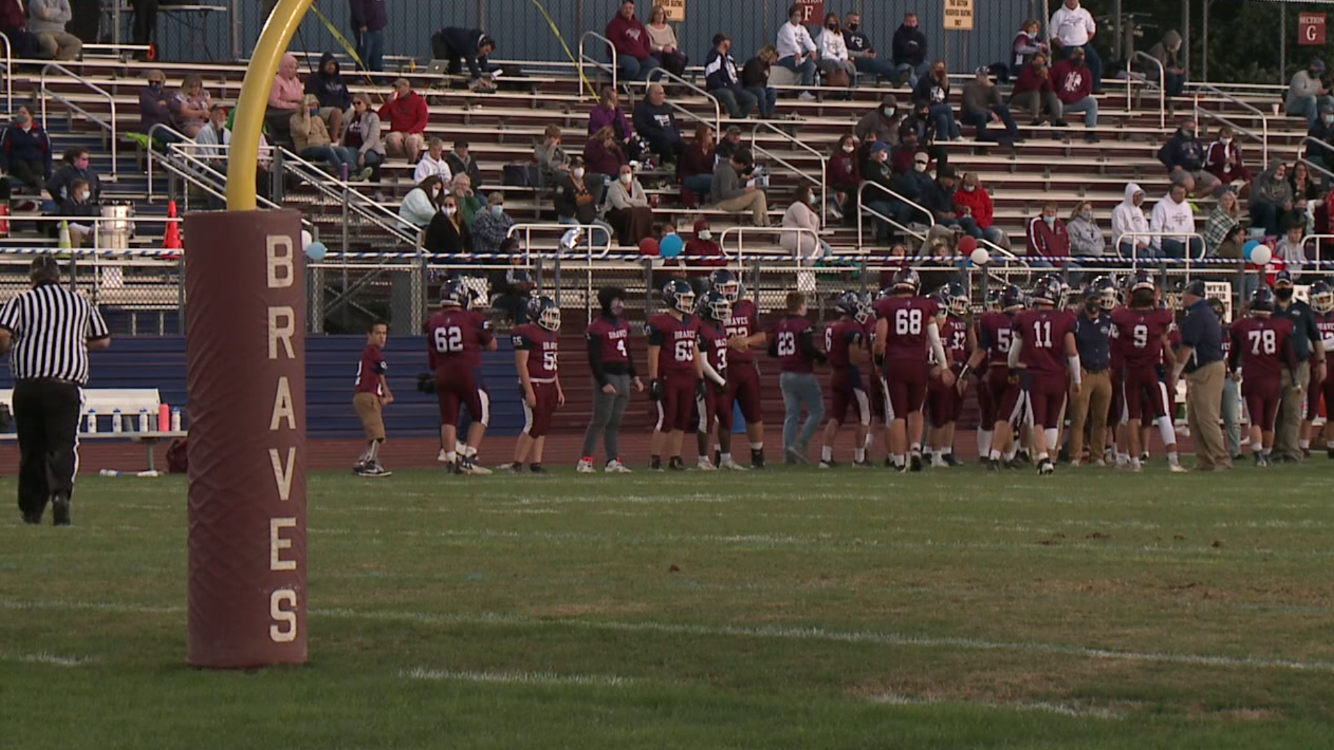 Friday Night football in Northumberland County included one school district allowing more fans into their game.