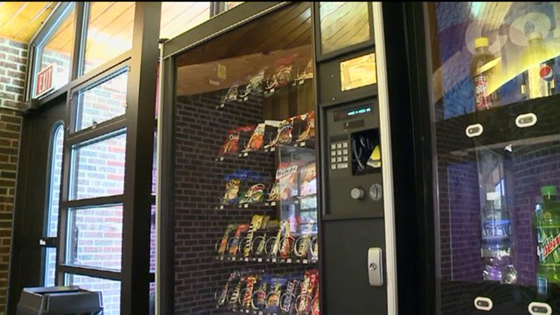 Rest Stop Vending Machines Broken Into Again