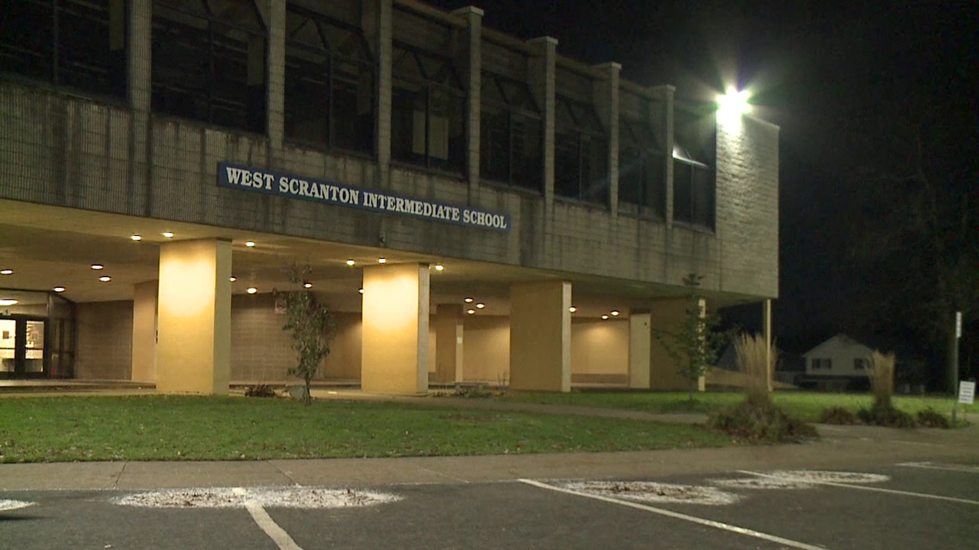 The grant announced by Senator Marty Flynn will go toward renovating the school.