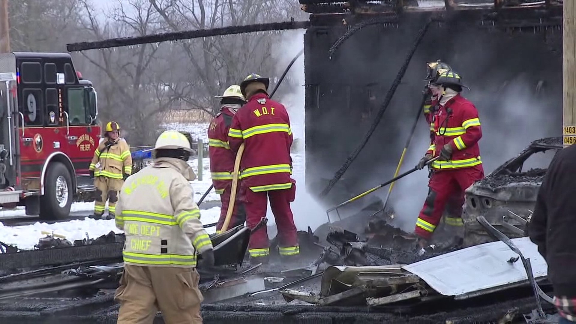 Newswatch 16's Jack Culkin spoke to firefighters in Shamokin, who have been fighting fires in extreme weather conditions.