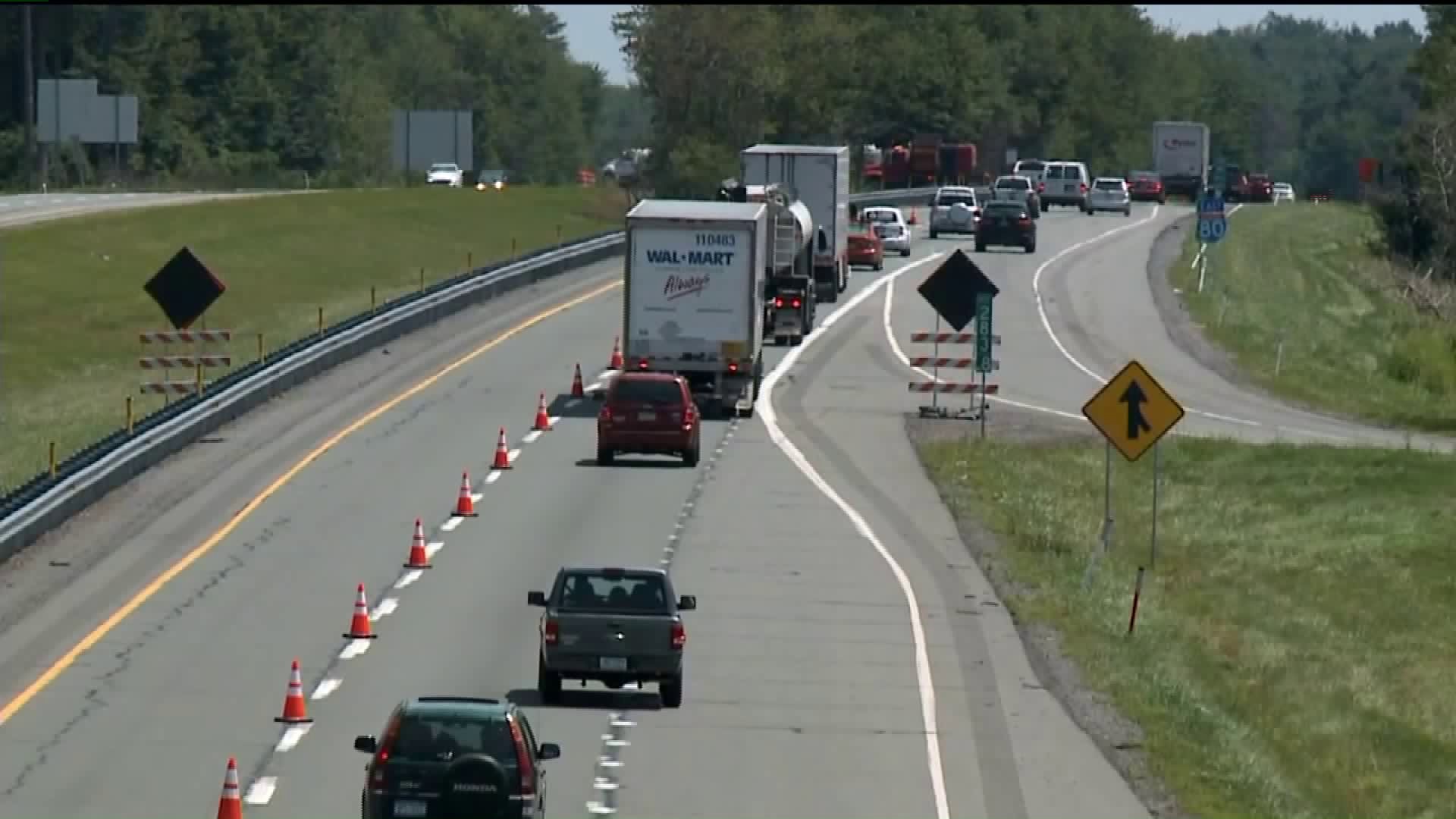 Construction Project Begins on I-80 East in the Poconos