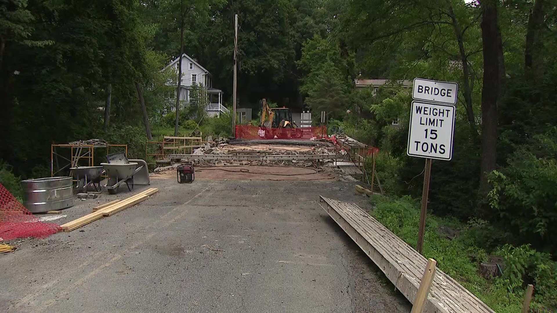 The Stone Arch Bridge in Hamilton Township was built in 1909, making it more than 100 years old.