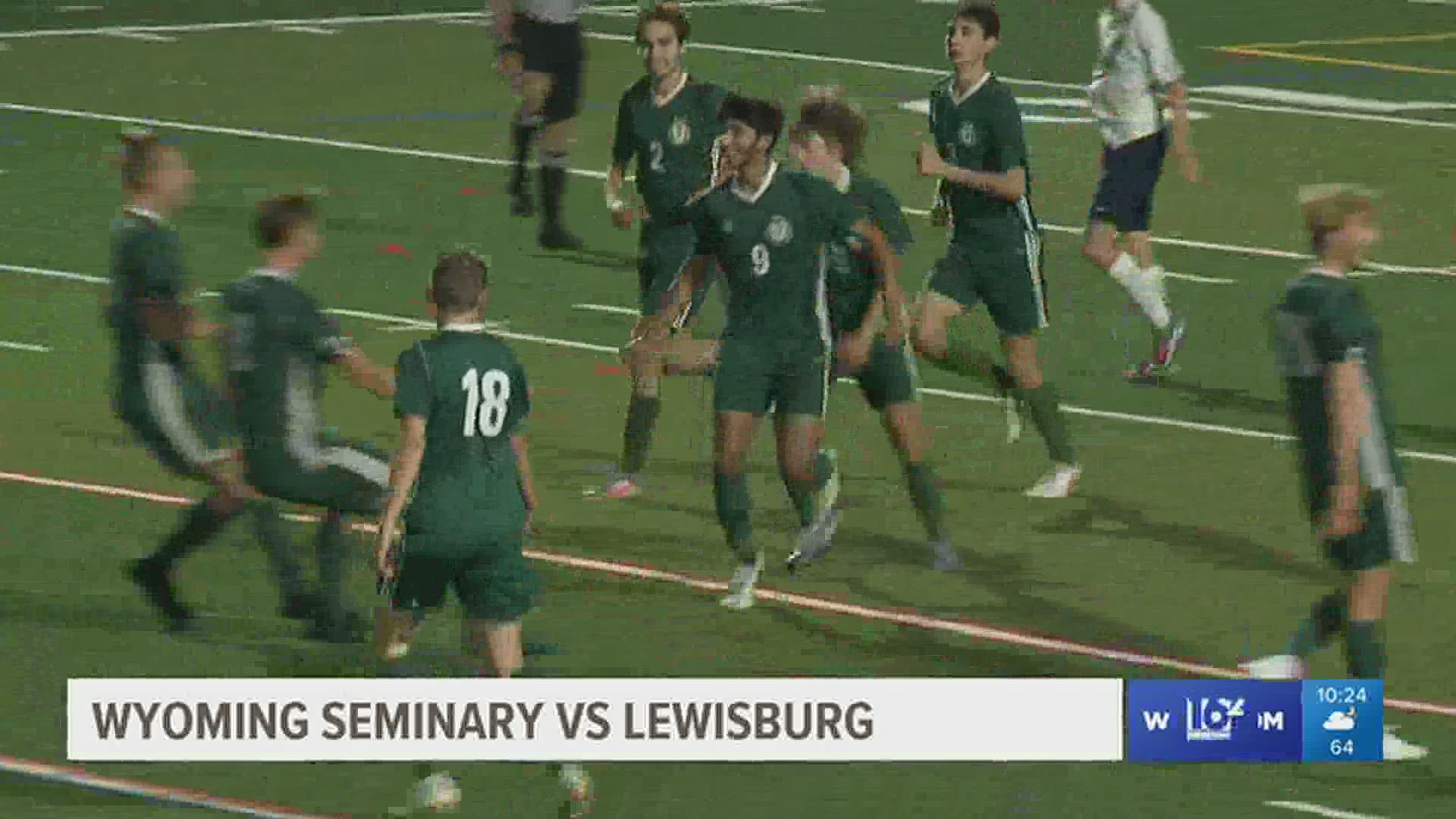 Lewisburg vs Wyoming Seminary boy's soccer