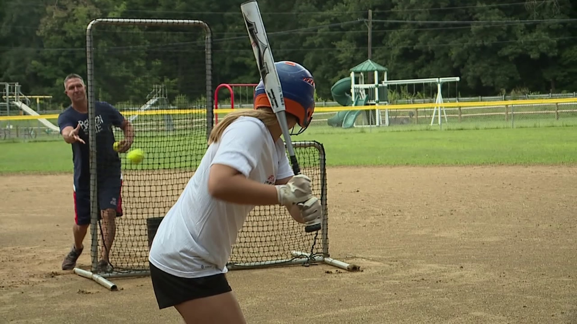 Reagan Weaver is one of two little leaguers in WNEP's coverage area competing at the Little League Home Run Derby.