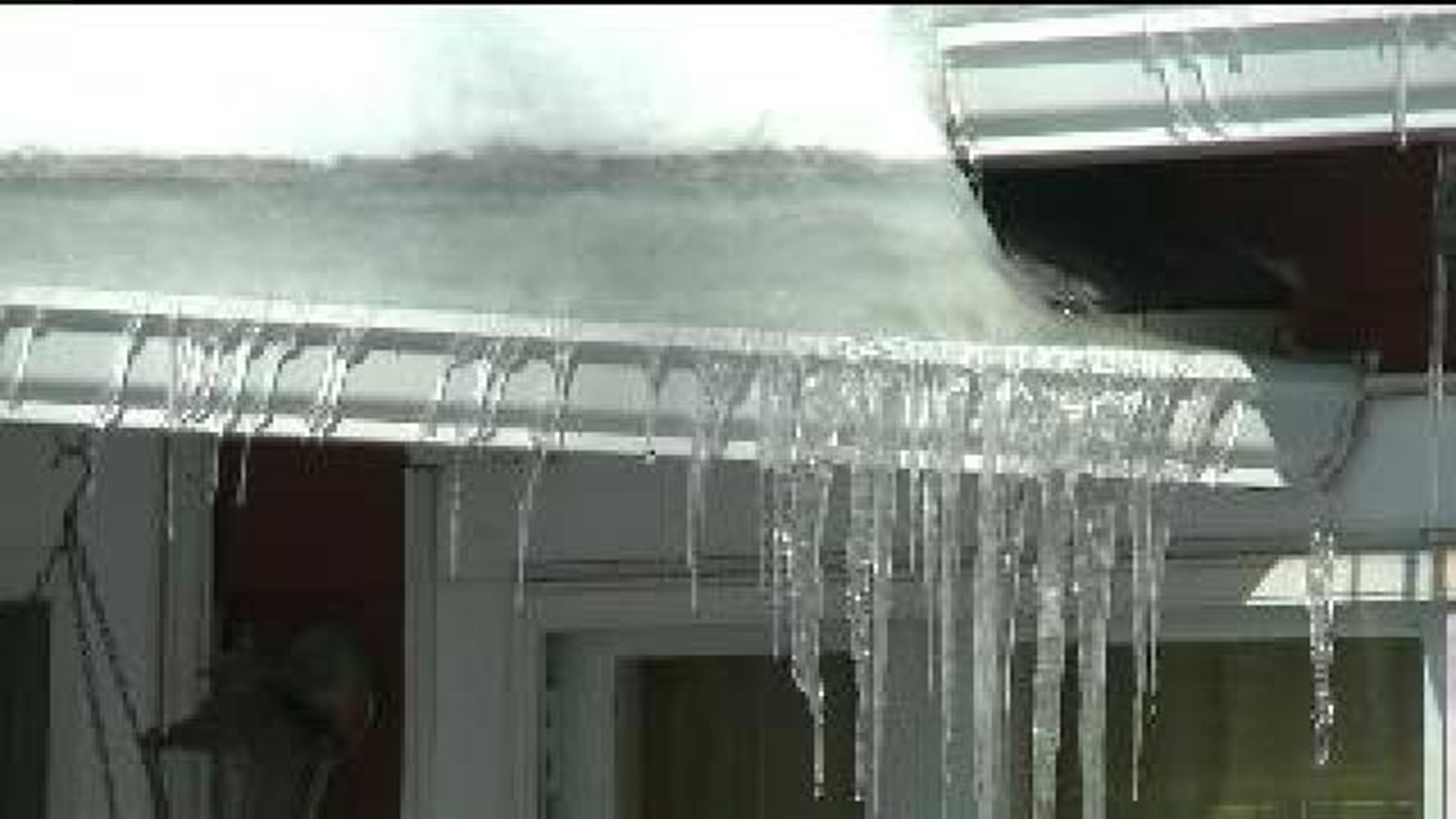 Ice Jamming Up Gutters
