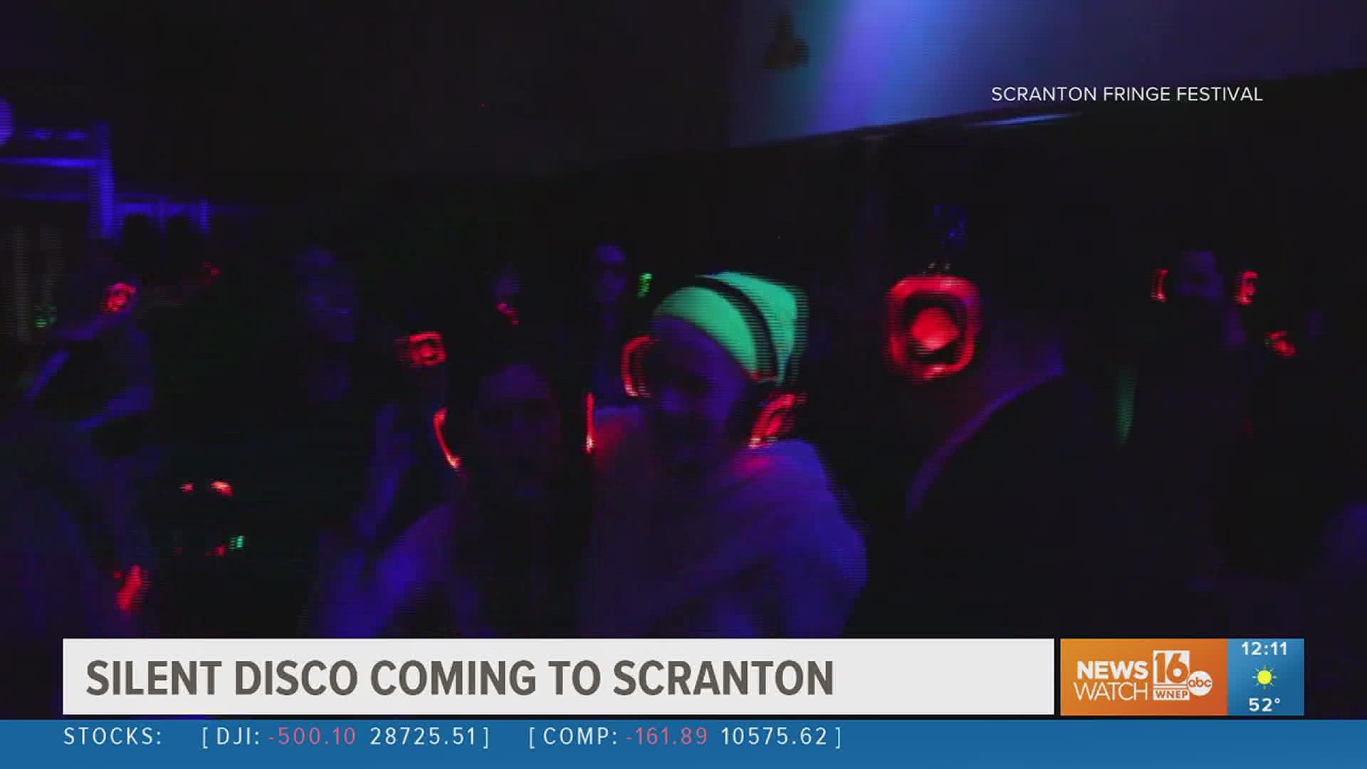 There will be no need for a stereo at a dance party this Friday. Scranton Fringe Festival organizers are hosting a "Silent Disco."