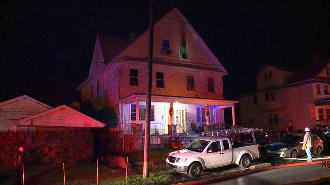 Fire damages home in Scranton