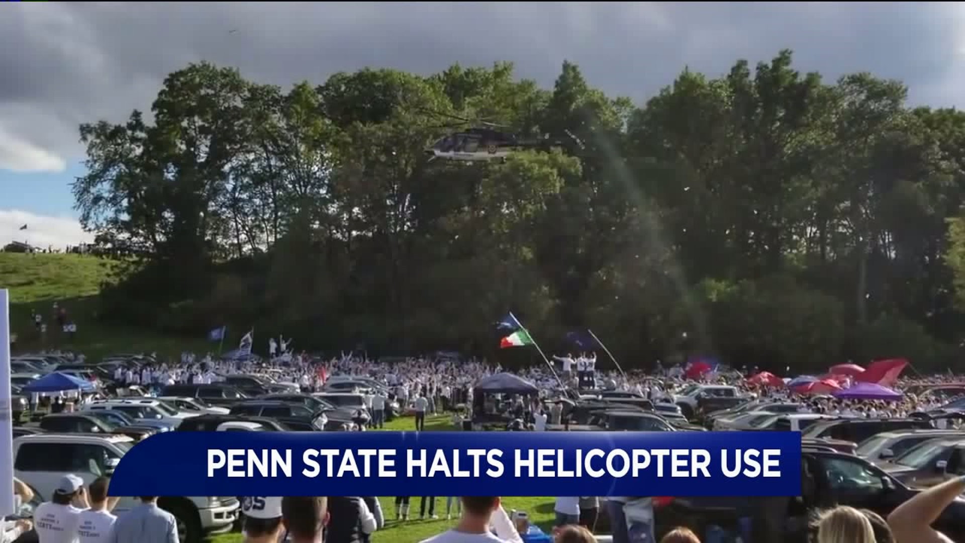 Report: State Police Helicopters Grounded for Penn State Games