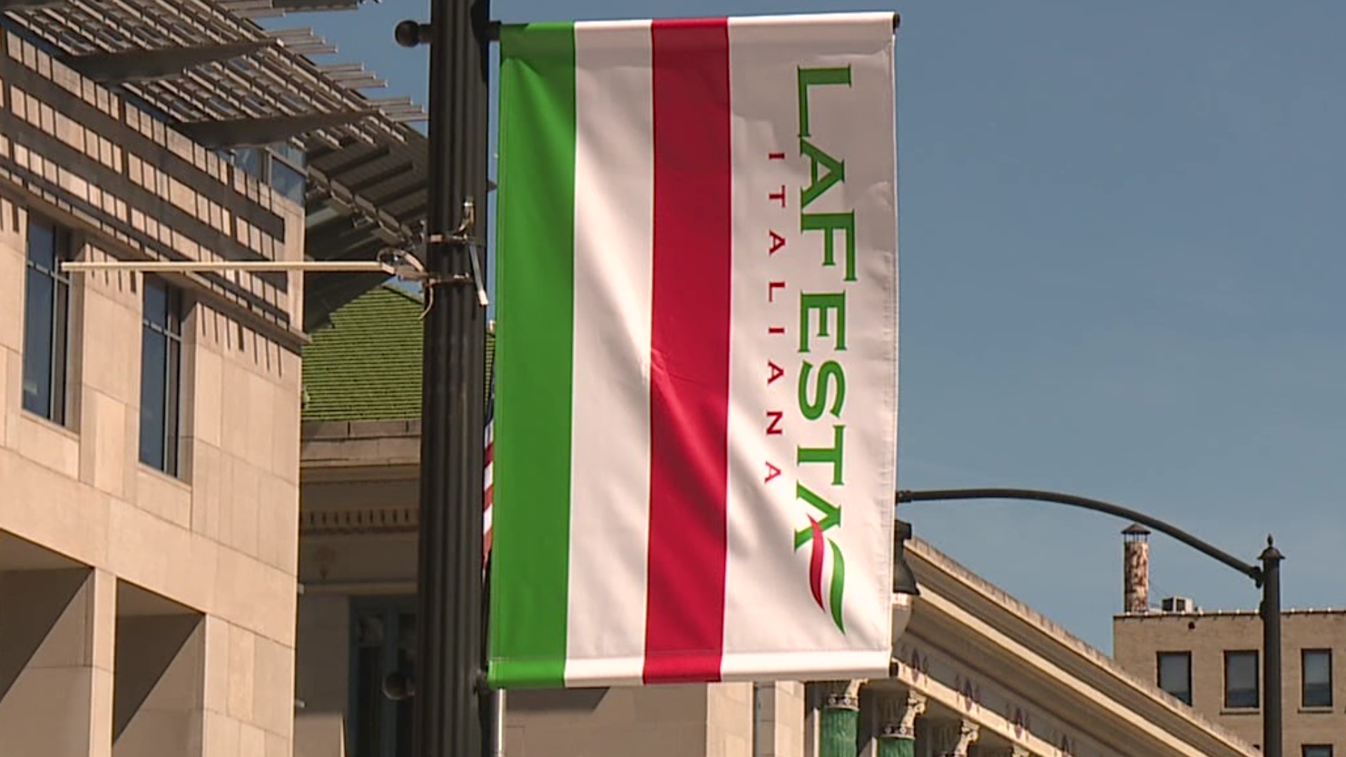 Set up is underway for a Labor Day weekend tradition in downtown Scranton — La Festa Italiana.