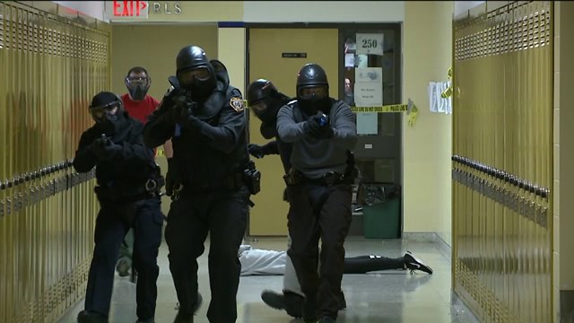 Police Hold Active Shooter Training in Luzerne County