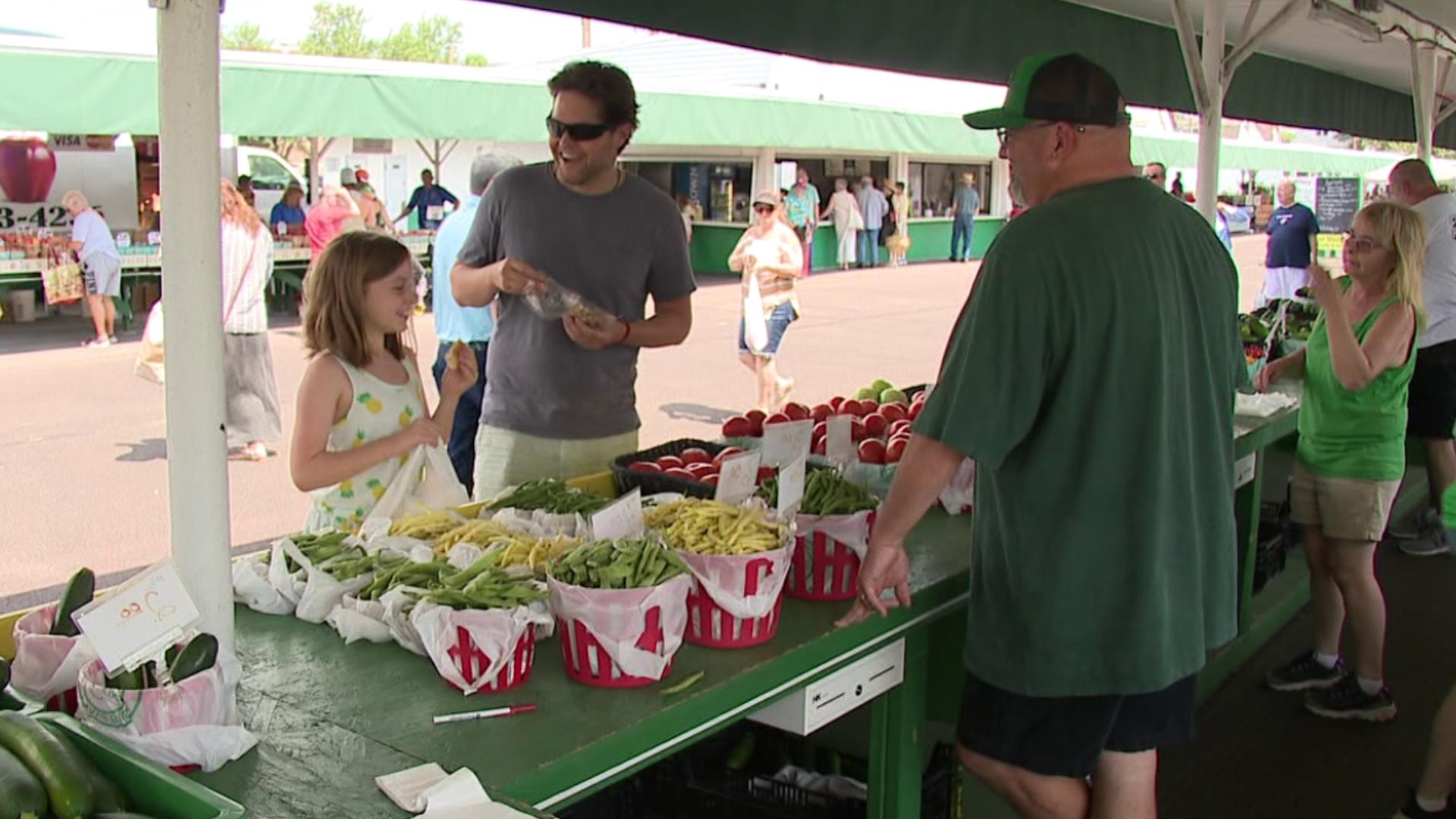 It was a hot start for farmers as the Scranton Co-op Farmers Market officially kicked off 85 years of tradition.