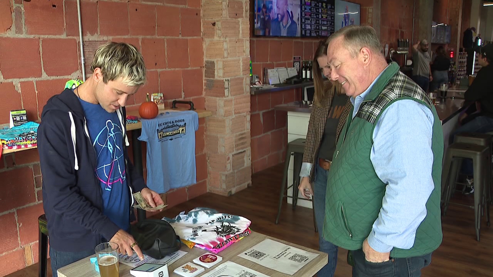 The fundraiser held at Mutant Brewing in downtown Scranton benefits St Cats & Dogs of Nay Aug Zoo.