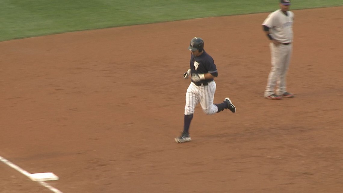 SWB RailRiders on Instagram: Trademark It: First Pitch Flo ™️ Estevan  Florial hits his team-leading 26th home run on the first pitch of the night  in Columbus! Blue Moon Home Run presented