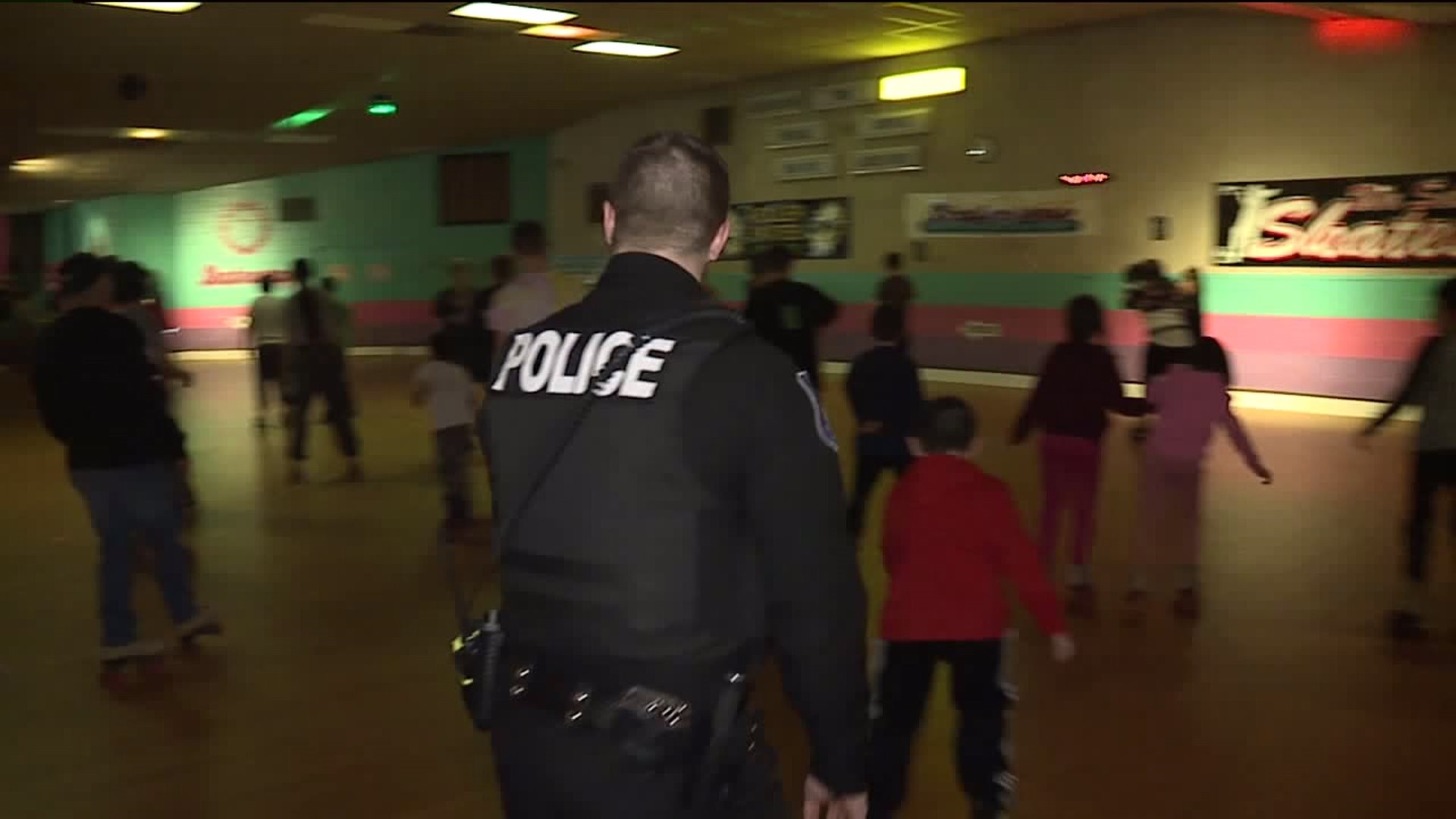 Big Crowd for Skate with a Cop in Wilkes-Barre