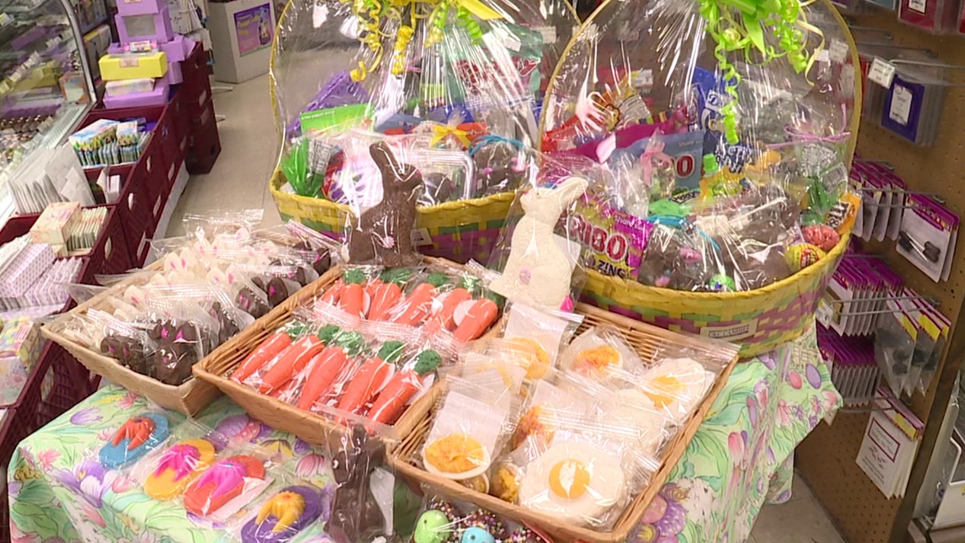 The Easter Bunny can't do it all himself. So sometimes he needs a little help from area candy shops, including one in Schuylkill County.