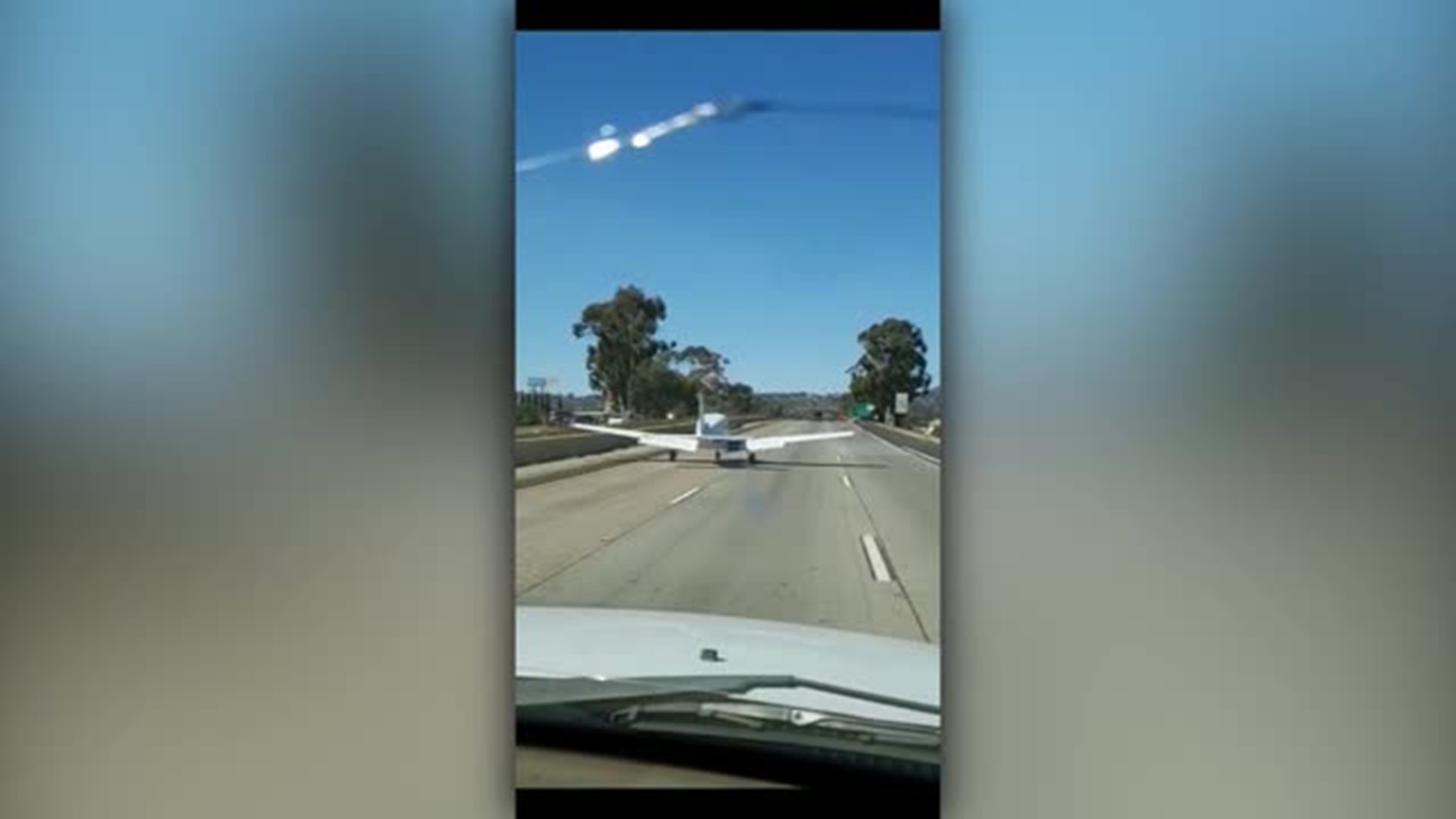 Plane Makes Emergency Landing on Busy California Highway