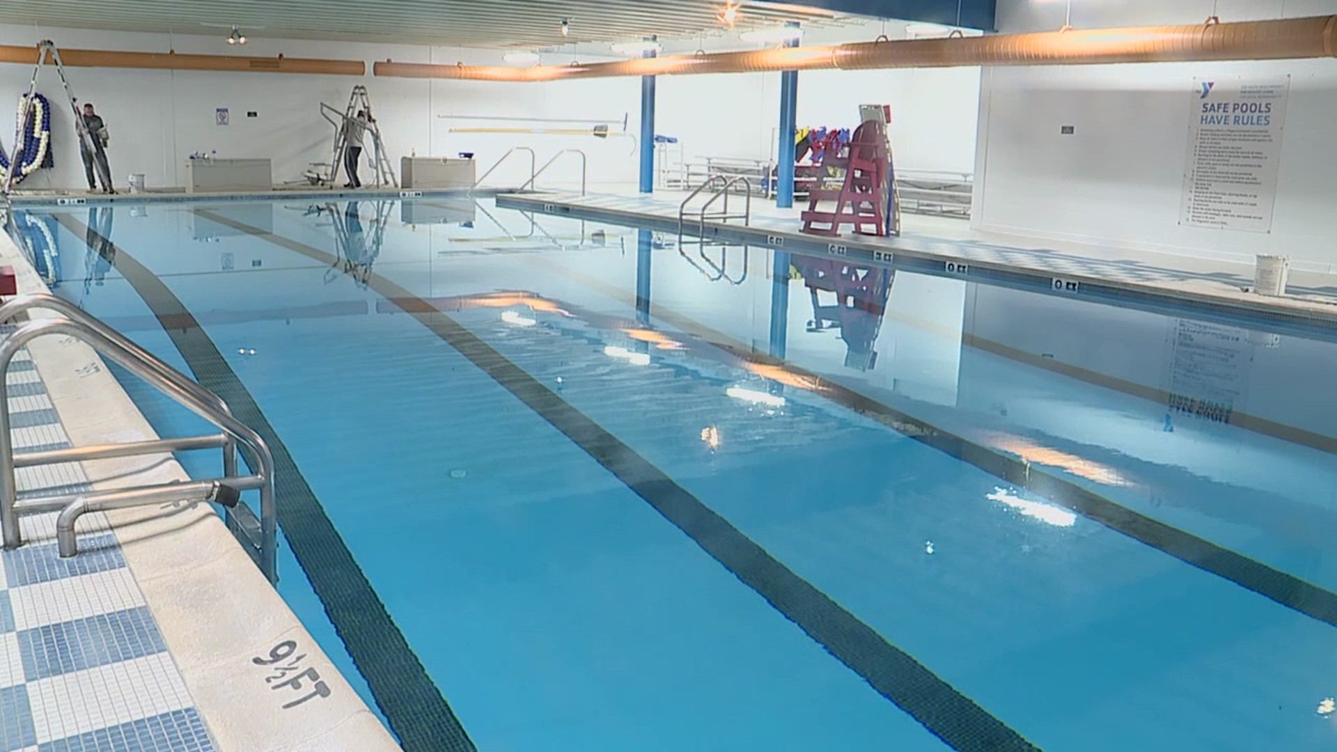 The pool at the Lock Haven YMCA is set to reopen for the first time in three years.