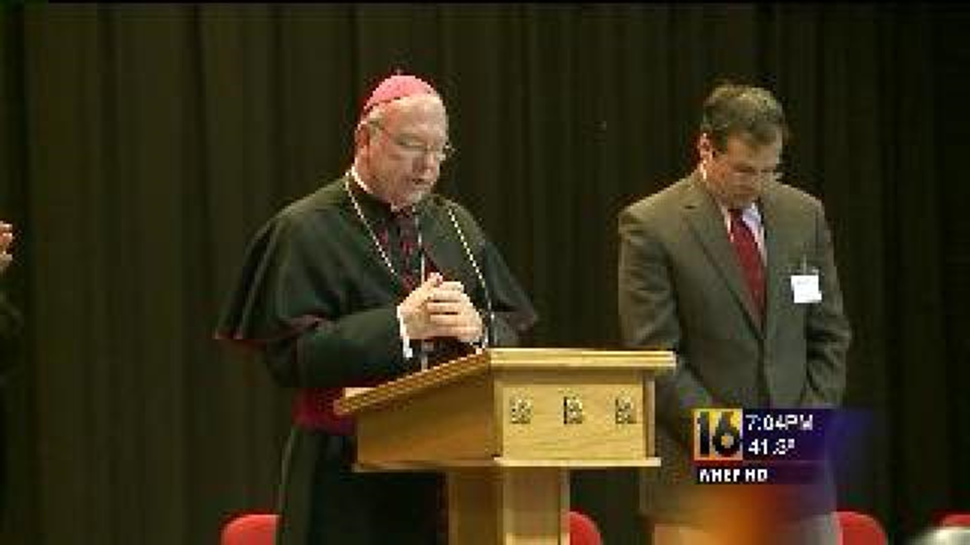 Bishop Speaks About School Shooting