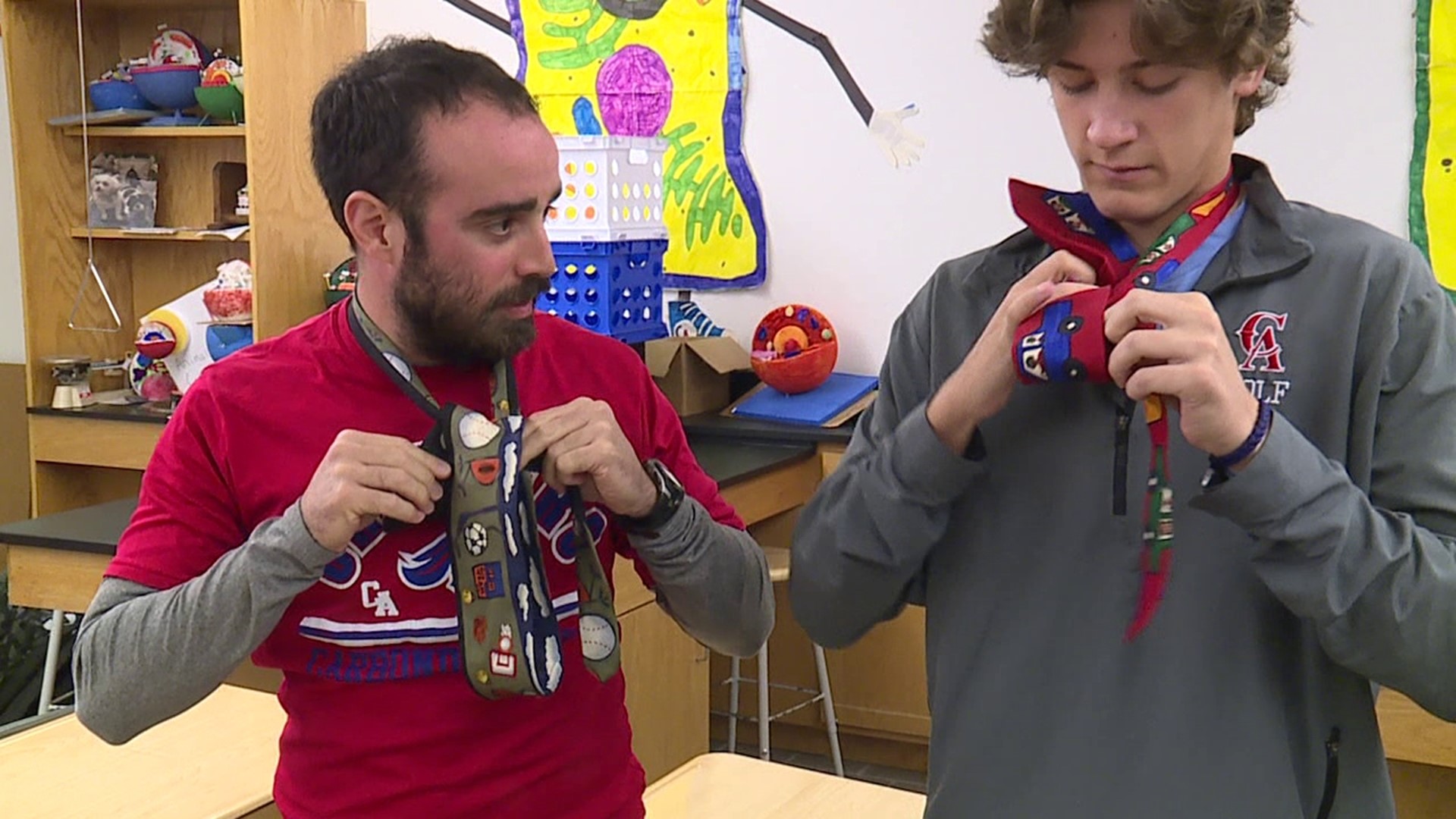 From learning how to tie a tie to basic car maintenance, students at Carbondale Area High School are getting a lesson in 'Adulting 101.'